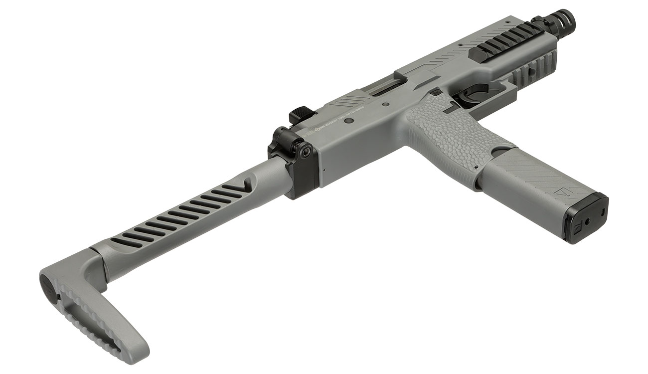 Vorsk VMP-1X PDW Polymer SMG GBB 6mm BB grau - Set mit Silencer / Ersatzmagazin Bild 7