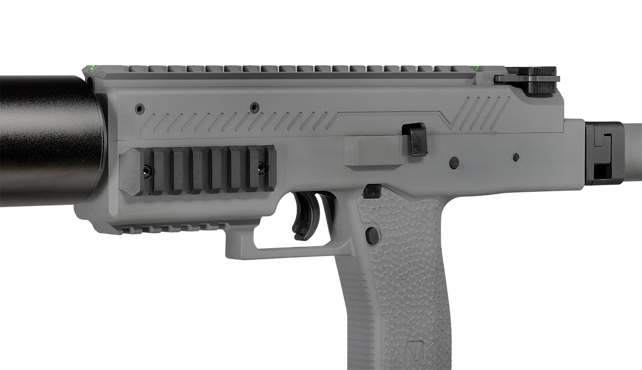 Vorsk VMP-1X PDW Polymer SMG GBB 6mm BB grau - Set mit Silencer / Ersatzmagazin Bild 9