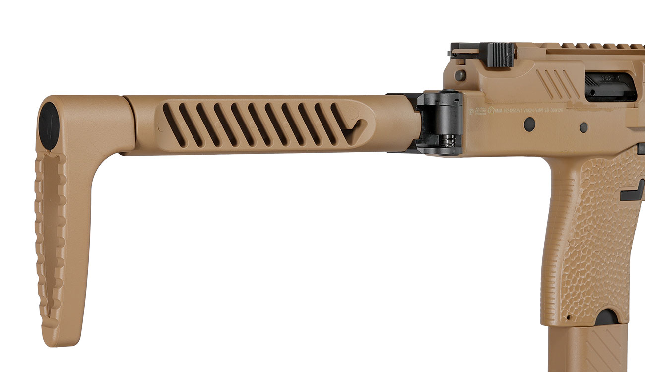 Vorsk VMP-1X PDW Polymer SMG GBB 6mm BB tan - Set mit Silencer / Ersatzmagazin Bild 11