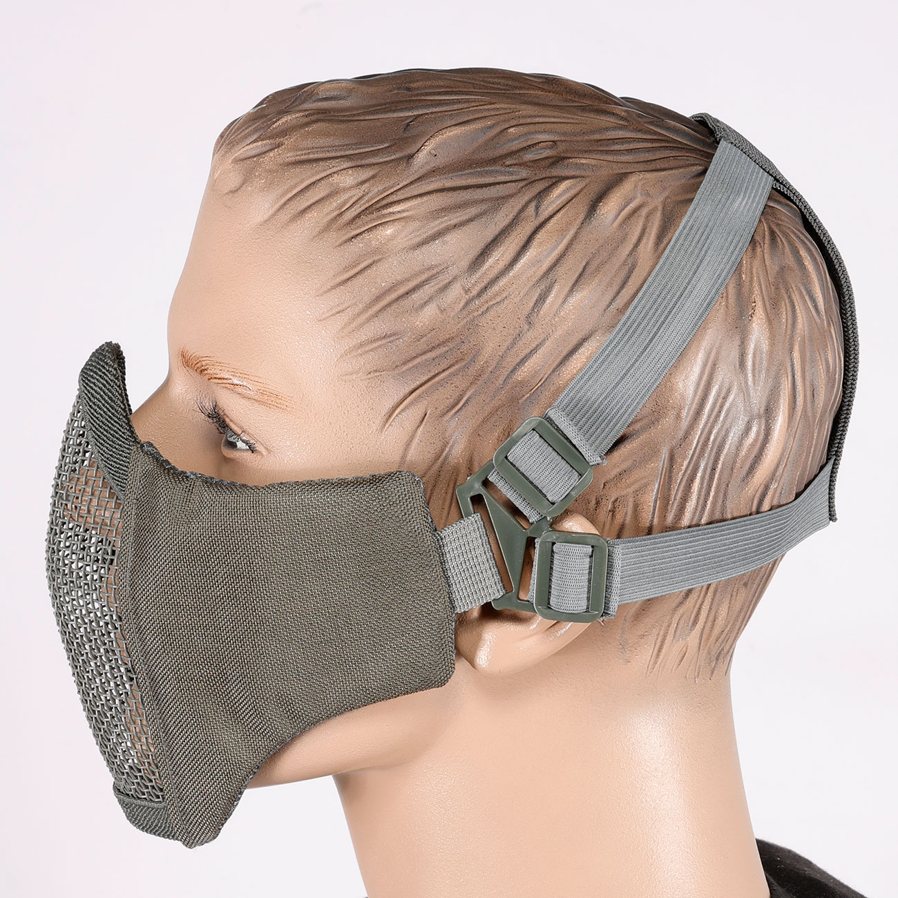 101 INC Airsoft Gittermaske grau Bild 4