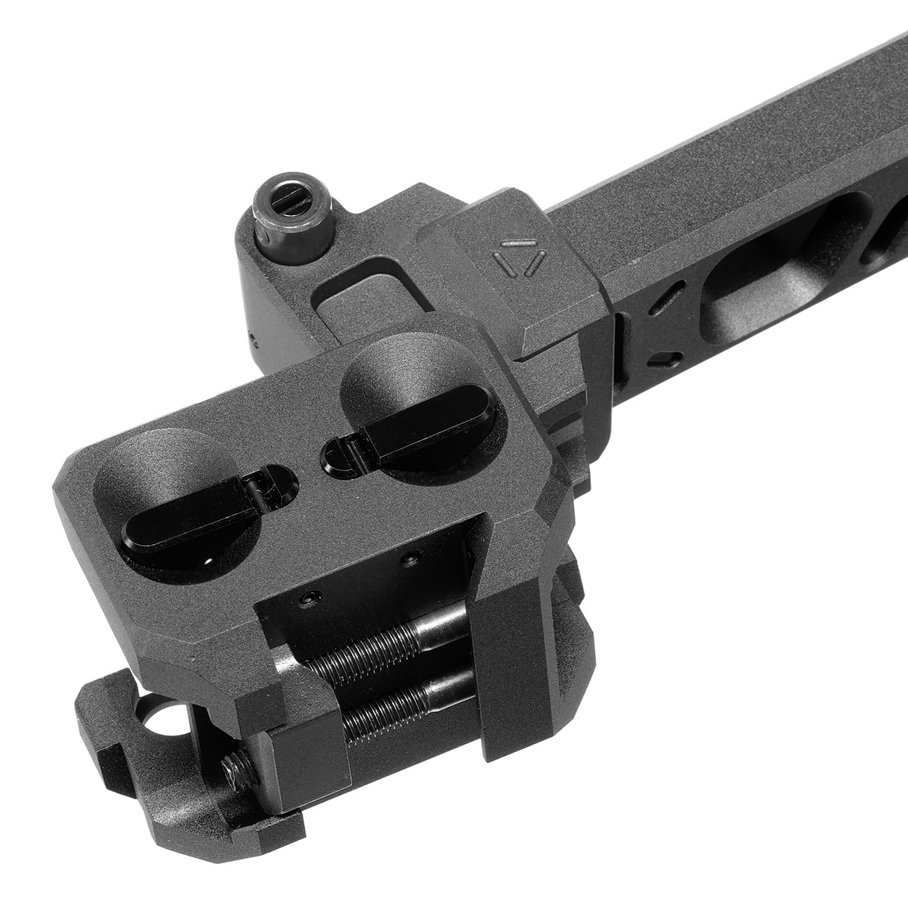 Strike Industries Dual Folding Adapter Schaft mit FSA Schaftkappe f. 20 - 22 mm Schienen schwarz Bild 5