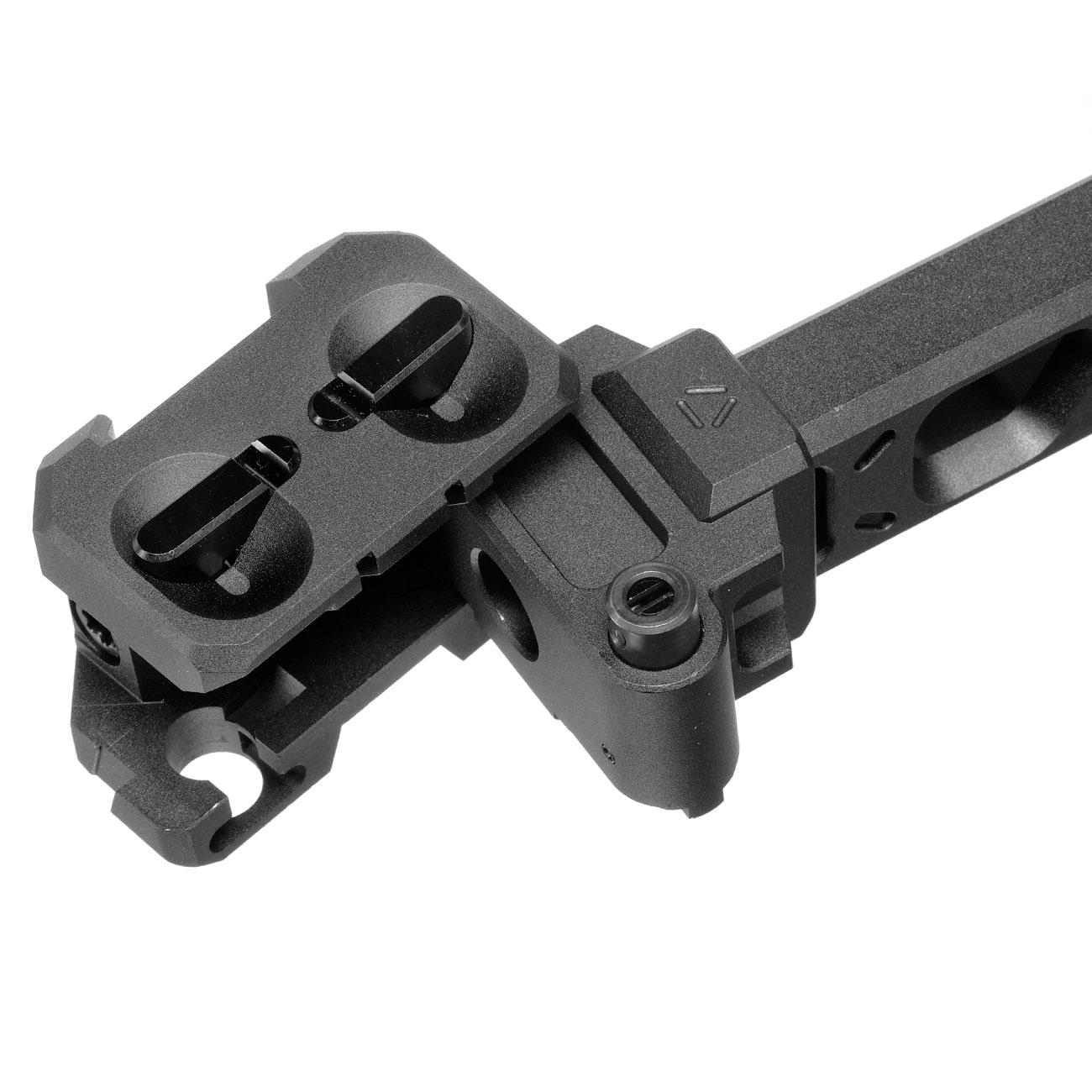 Strike Industries Dual Folding Adapter Schaft mit FSA Schaftkappe f. 20 - 22 mm Schienen schwarz Bild 6