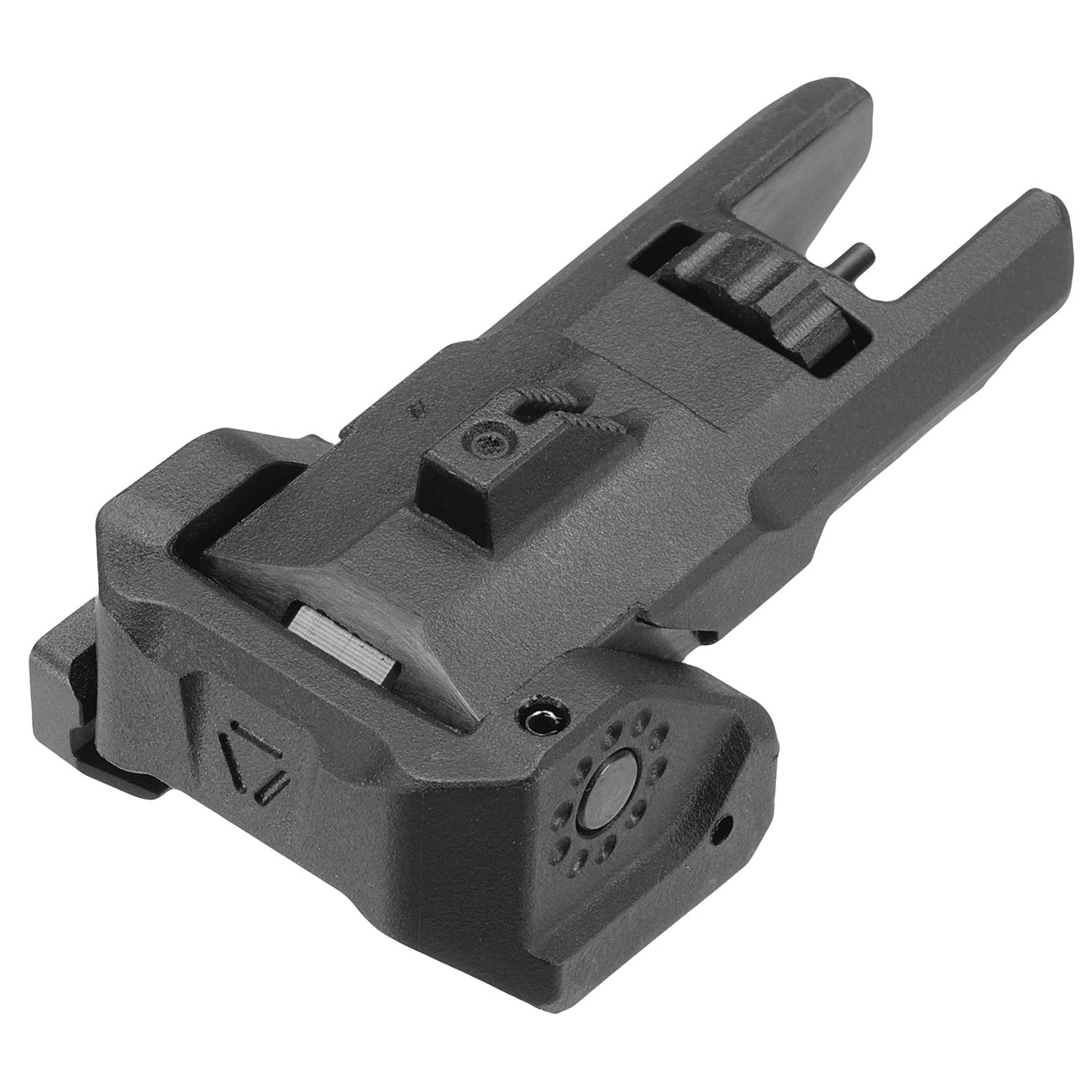 MadBull / Strike Industries Polymer Back-Up Low-Profile Flip-Up Zielvisier-Set f. 20 - 22 mm Schienen schwarz Bild 6