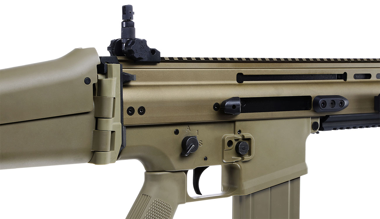 VFC FN Herstal SCAR-H Vollmetall Gas-Blow-Back 6mm BB tan Bild 1