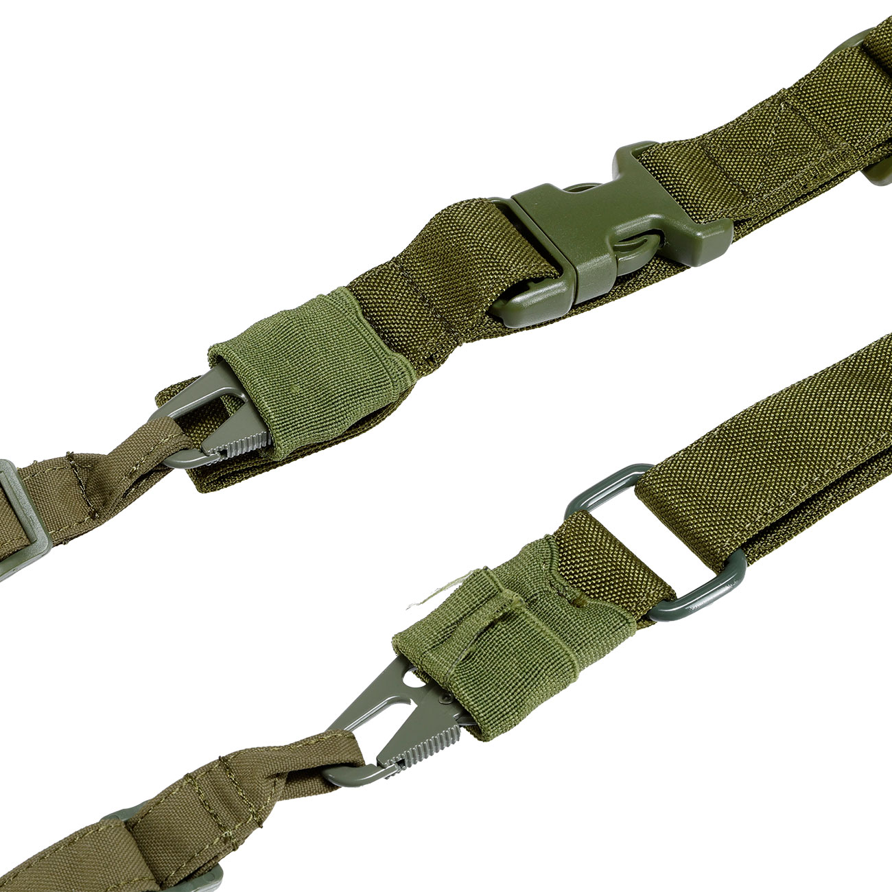 WoSport 3-Punkt Tragegurt Adjustable Universal oliv Bild 4