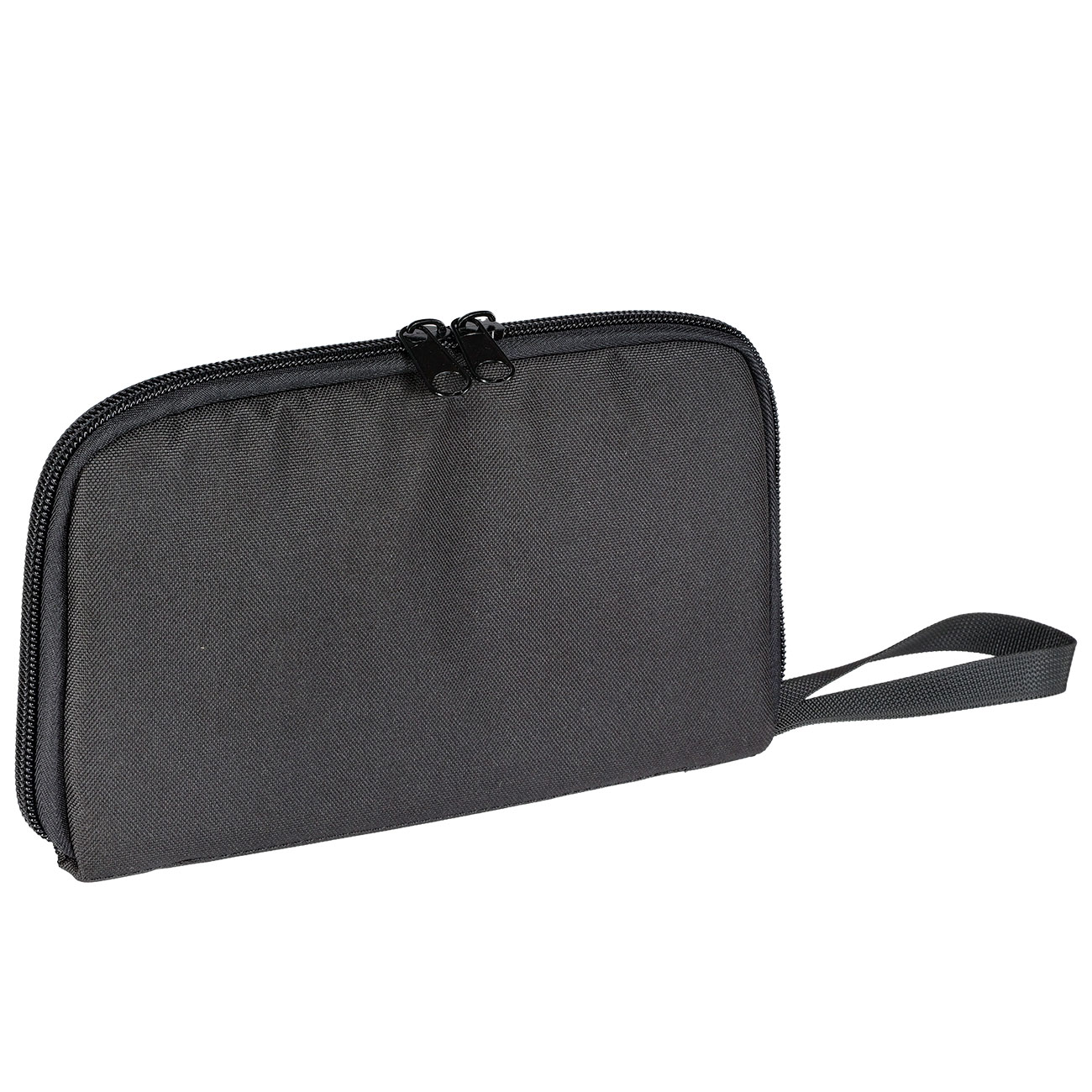 WoSport Pistolentasche / Futteral gepolstert 26 x 16 x 3,5 cm schwarz Bild 1