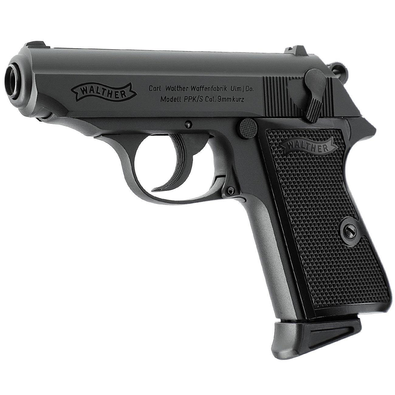 Walther PPK/S Vollmetall GBB 6mm BB Airsoft schwarz
