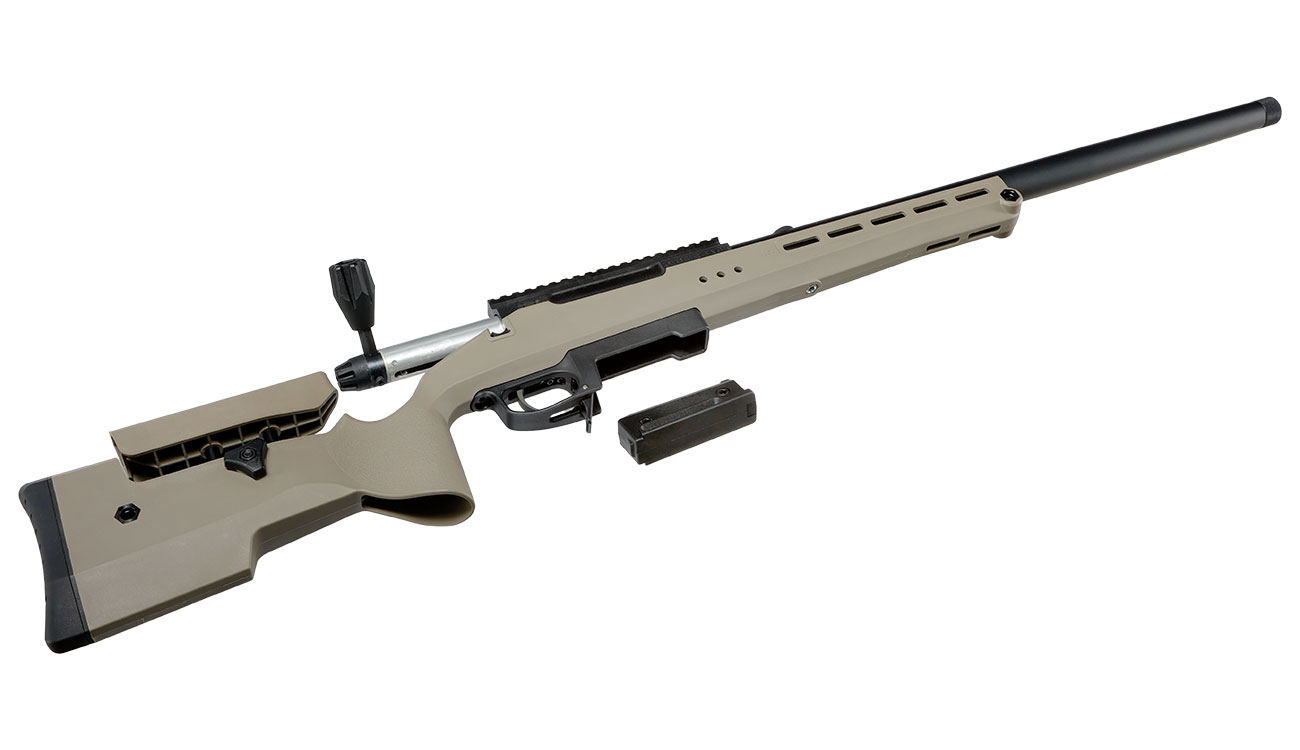 Silverback TAC-41 P Sport Bolt Action Snipergewehr Springer 6mm BB Flat Dark Earth Bild 5