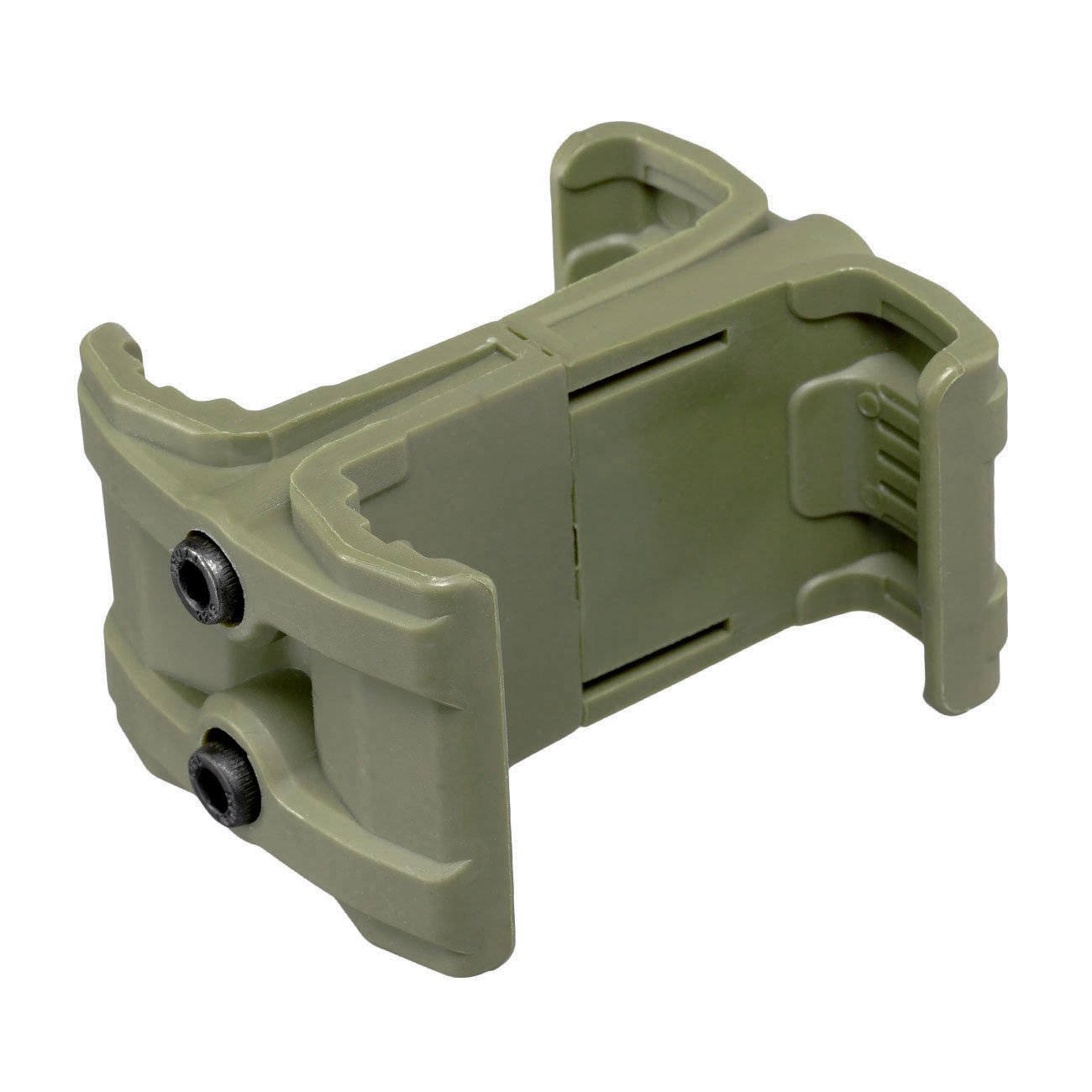 WoSport M4 / M16 / AR15 Polymer Dual-Magazinklammer / Mag Coupler oliv Bild 1