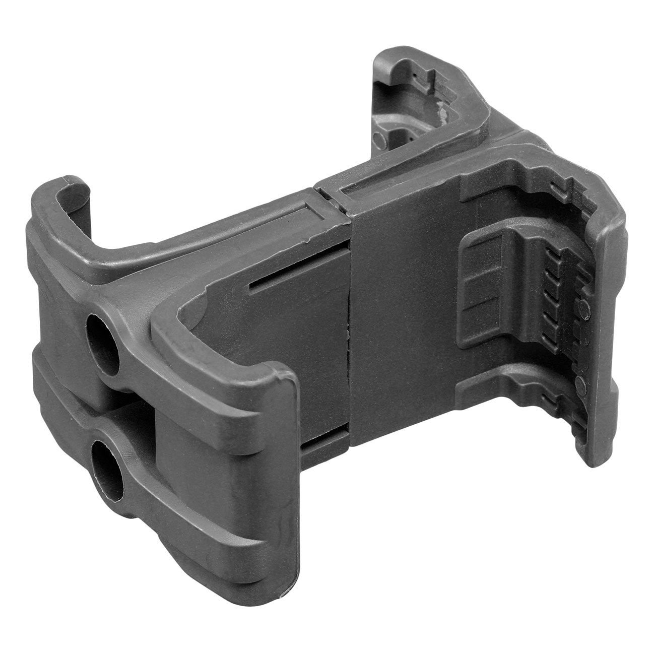 WoSport M4 / M16 / AR15 Polymer Dual-Magazinklammer / Mag Coupler schwarz