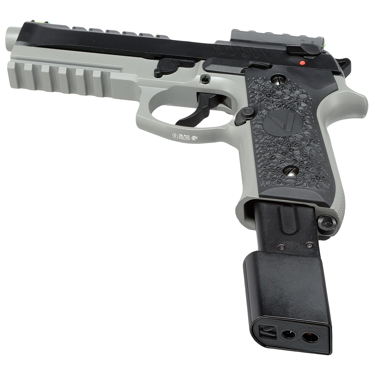Vorsk Airsoft VM9 Vollmetall GBB 6mm BB grau / schwarz Bild 5
