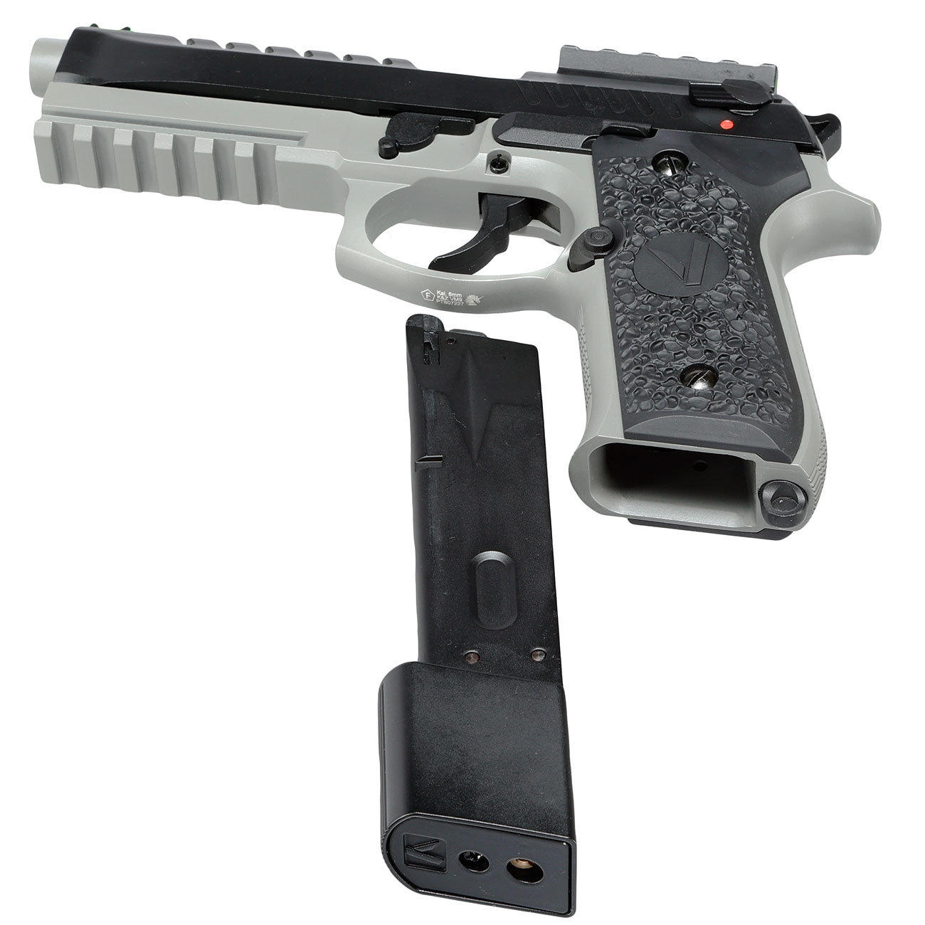 Vorsk Airsoft VM9 Vollmetall GBB 6mm BB grau / schwarz Bild 6