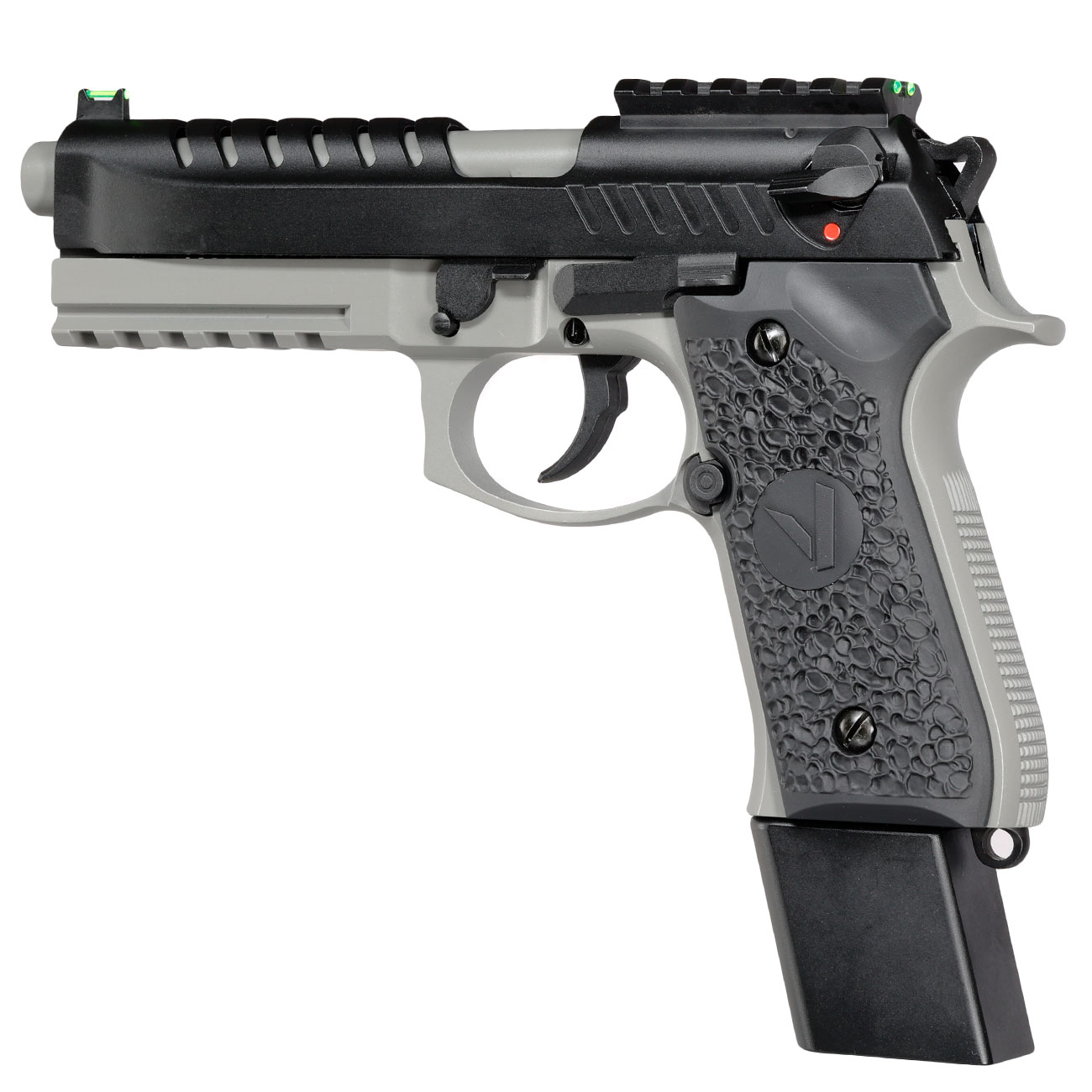 Vorsk Airsoft VM9 Vollmetall GBB 6mm BB grau / schwarz Bild 8