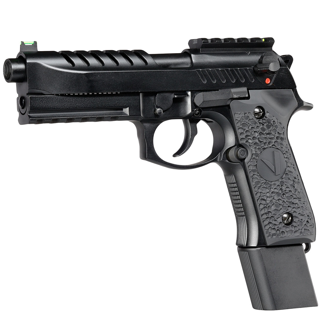 Vorsk Airsoft VM9 Vollmetall GBB 6mm BB schwarz