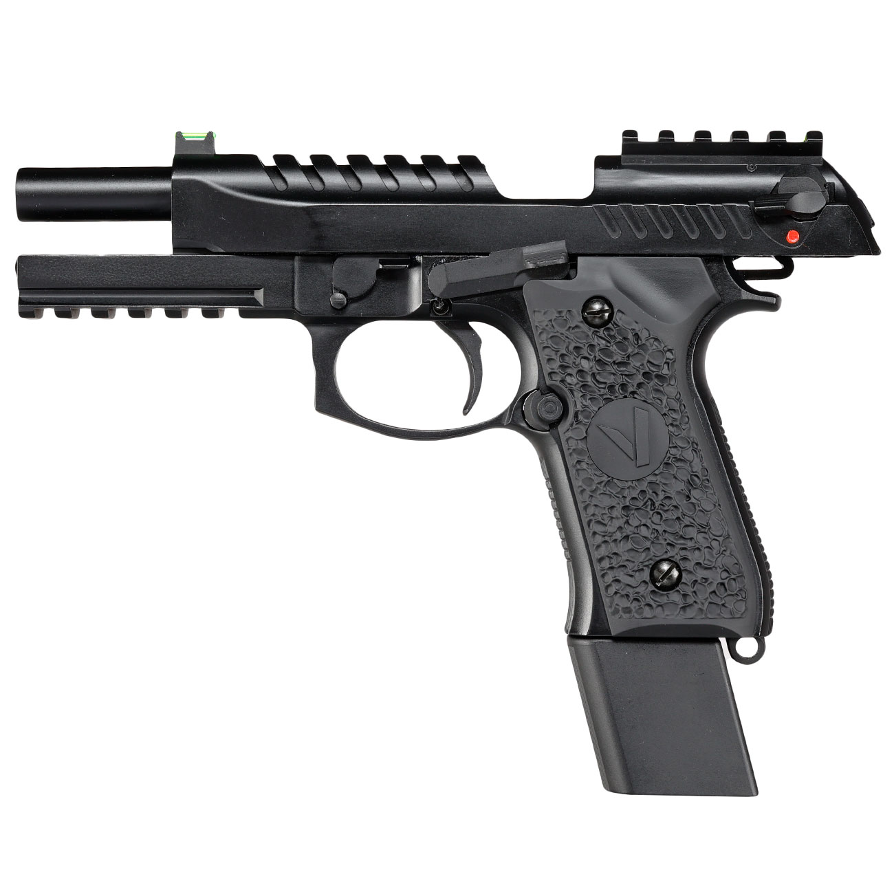 Vorsk Airsoft VM9 Vollmetall GBB 6mm BB schwarz Bild 2