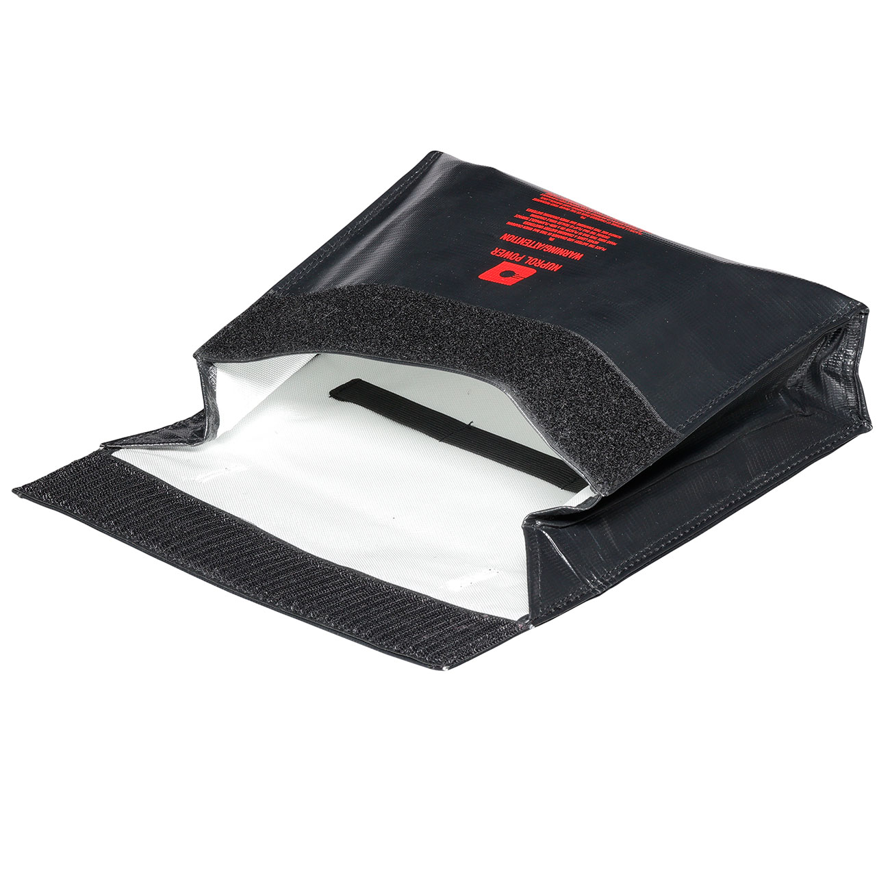 Nuprol LiPo Safety Storage Bag 24,0 x 6,4 x 1,8 cm Feuerfeste Sicherheitstasche schwarz Bild 5