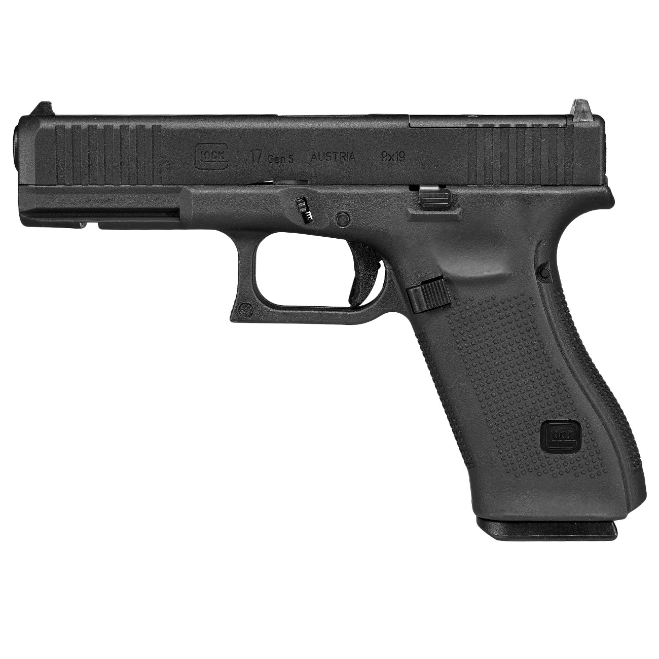 Glock 17 Gen. 5 MOS Airsoft CNC Aluminiumschlitten GBB 6mm BB schwarz Bild 1