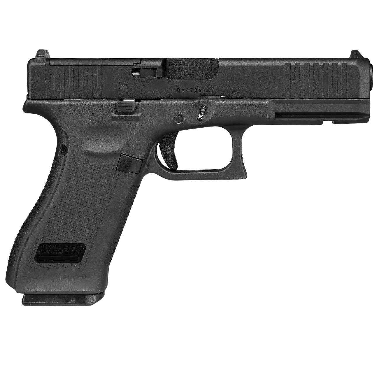 Glock 17 Gen. 5 MOS Airsoft CNC Aluminiumschlitten GBB 6mm BB schwarz Bild 3
