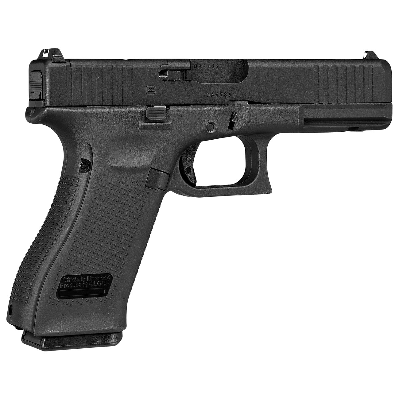 Glock 17 Gen. 5 MOS Airsoft CNC Aluminiumschlitten GBB 6mm BB schwarz Bild 4