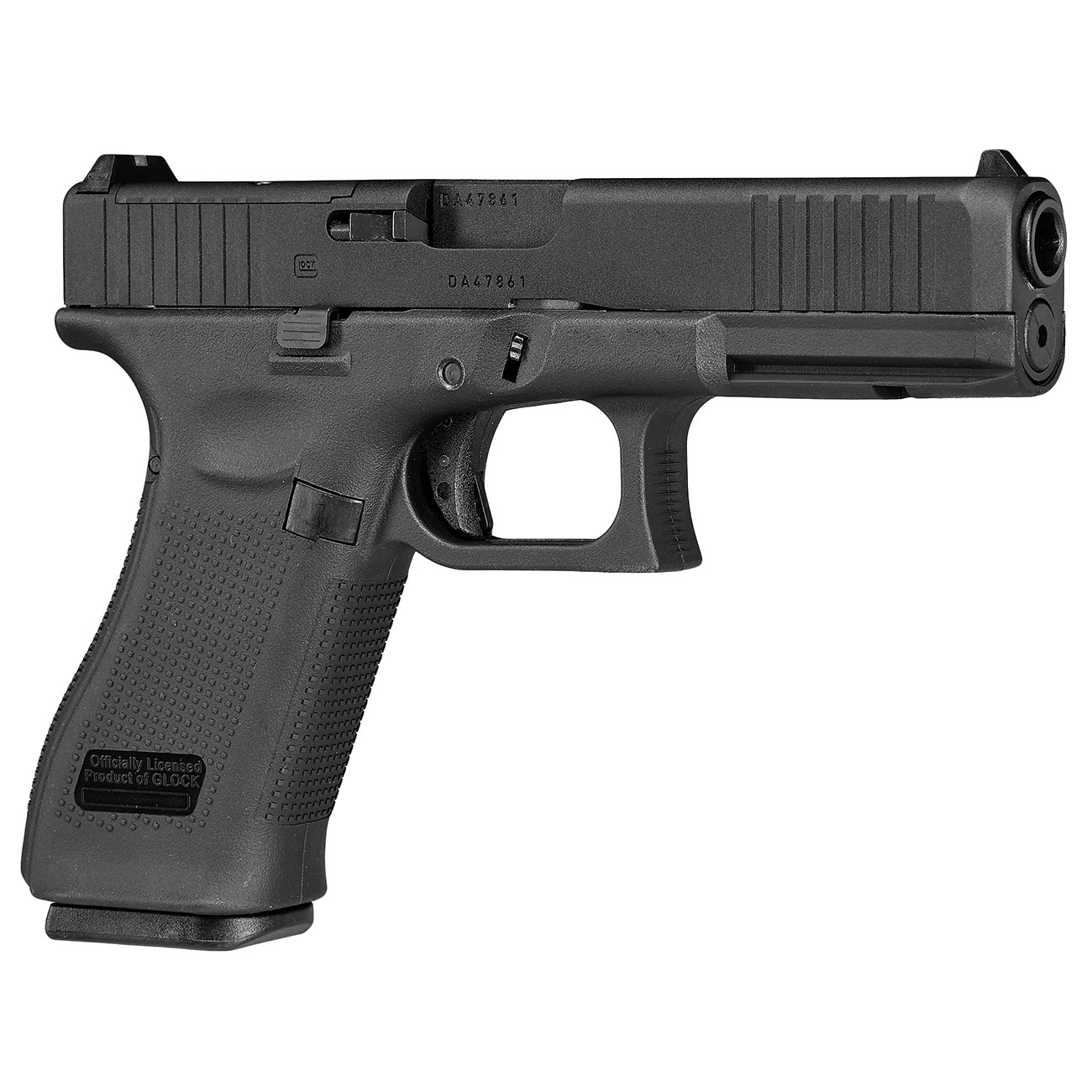 Glock 17 Gen. 5 MOS Airsoft CNC Aluminiumschlitten GBB 6mm BB schwarz Bild 7