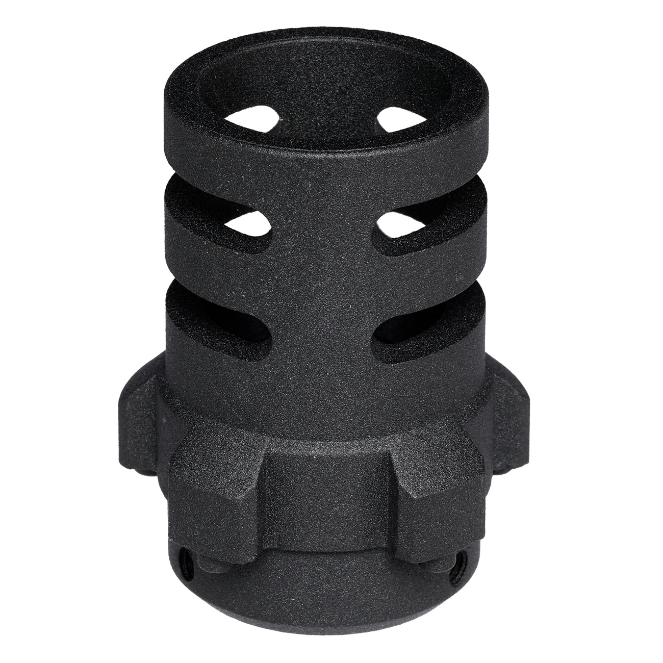 Vorsk VMP-1 Aluminium Flash-Hider f. VMP Suppressor schwarz 14mm- Bild 6