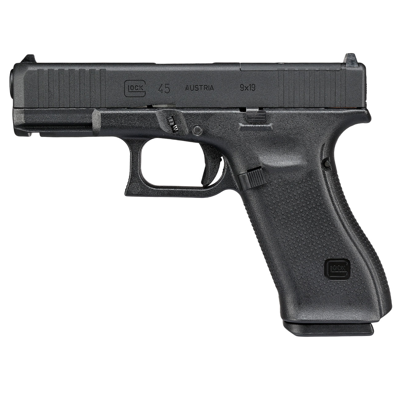 Glock 45 Gen. 5 MOS Airsoft CNC Aluminiumschlitten GBB 6mm BB schwarz Bild 1