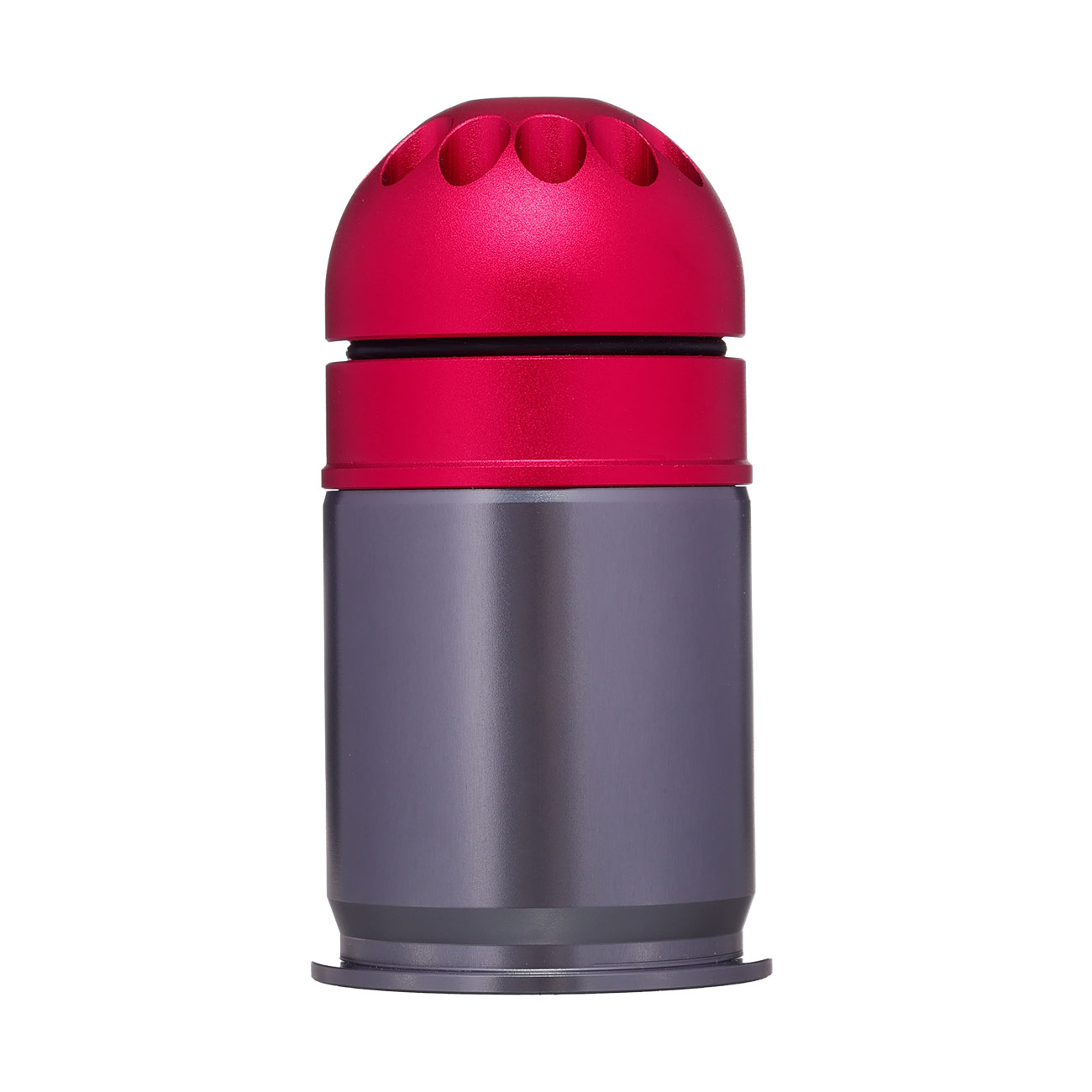 Nuprol 40mm Vollmetall Hlse / Einlegepatrone f. 60 6mm BBs rot - 3 Stck Bild 3