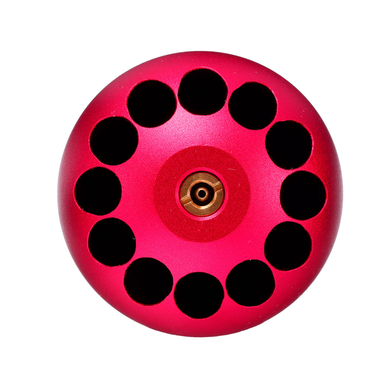 Nuprol 40mm Vollmetall Hlse / Einlegepatrone f. 60 6mm BBs rot - 3 Stck Bild 7
