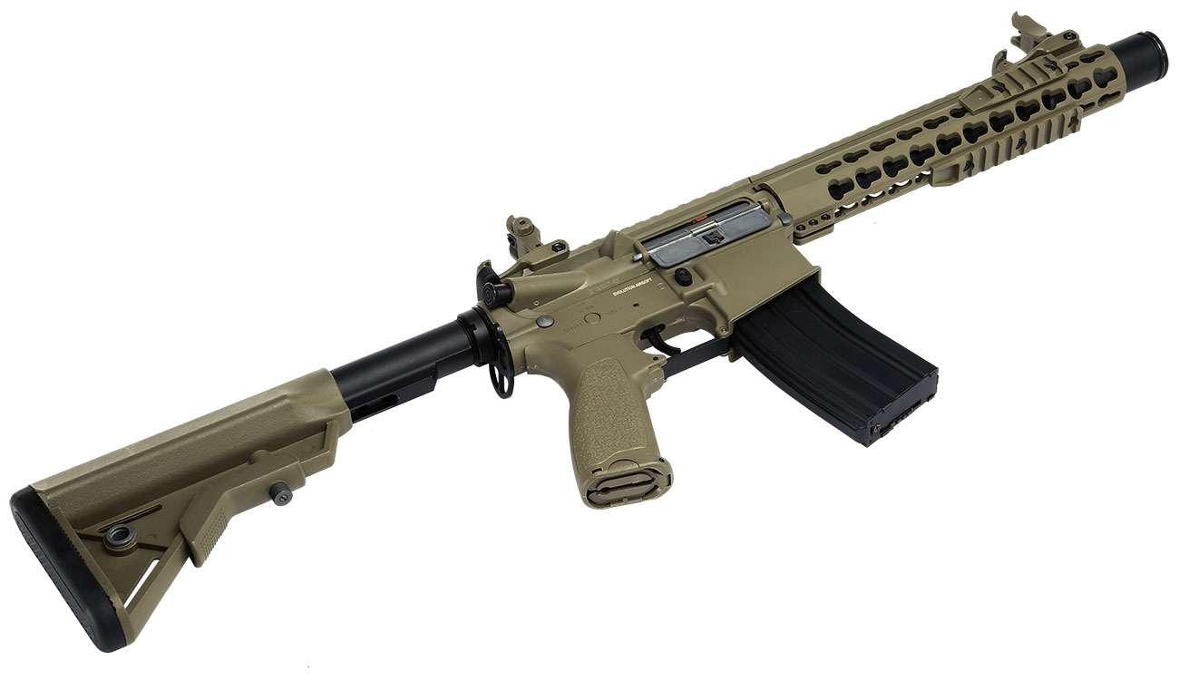 Evolution Airsoft Recon S 10 Amplified Carbontech S-AEG 6mm BB Tan Bild 4