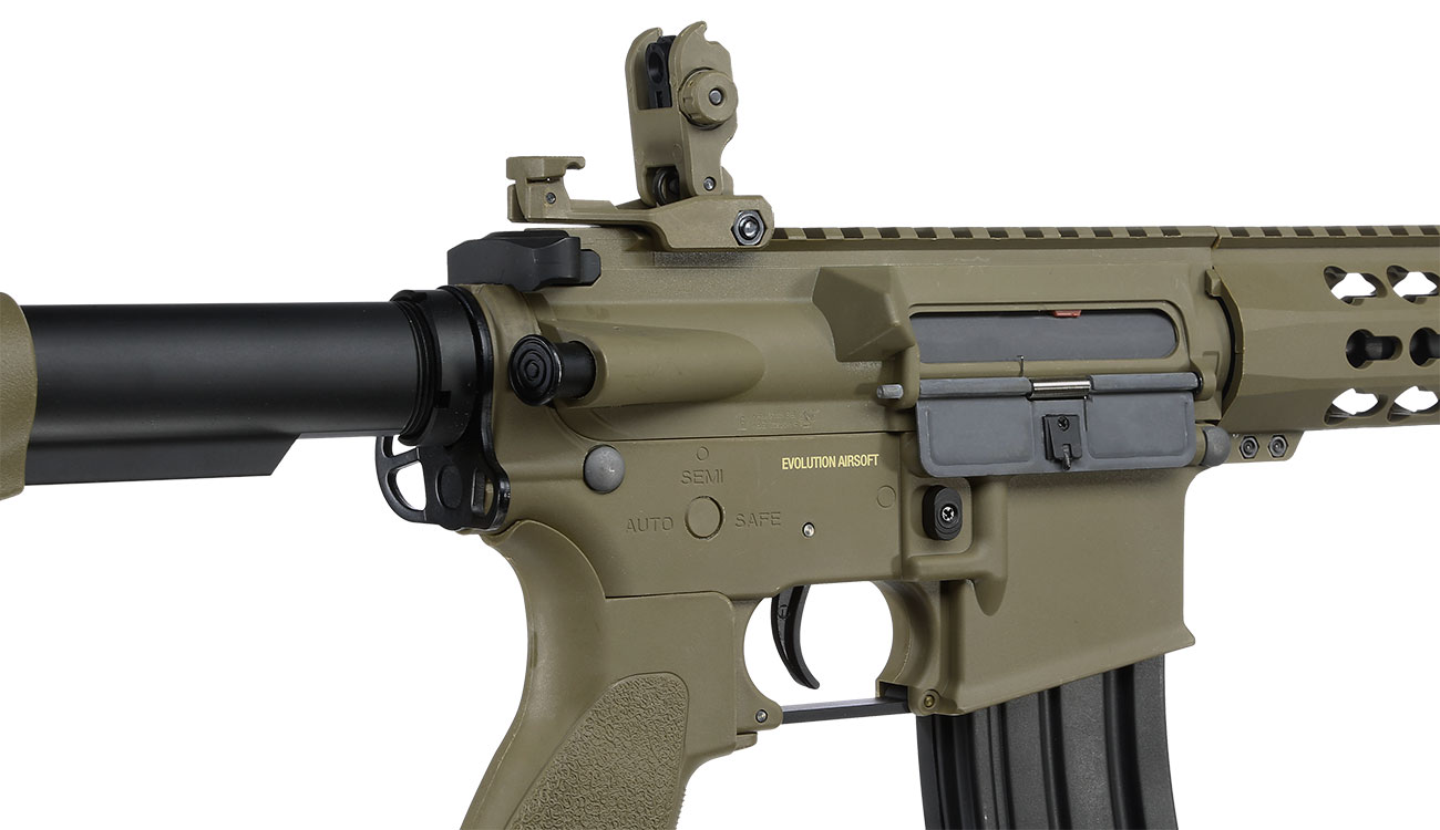 Evolution Airsoft Recon S 10 Amplified Carbontech S-AEG 6mm BB Tan Bild 8