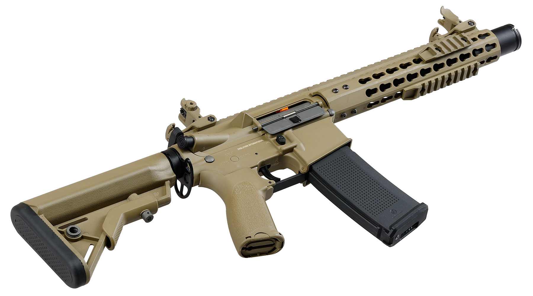 Evolution Airsoft Recon S 10 Amplified Carbontech S-AEG 6mm BB Tan Bild 5