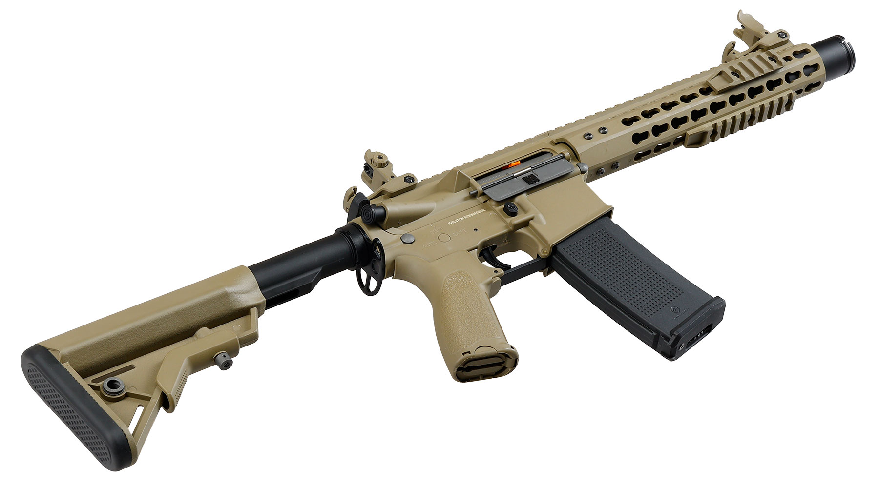Evolution Airsoft Recon S 10 Amplified Carbontech S-AEG 6mm BB Tan Bild 6