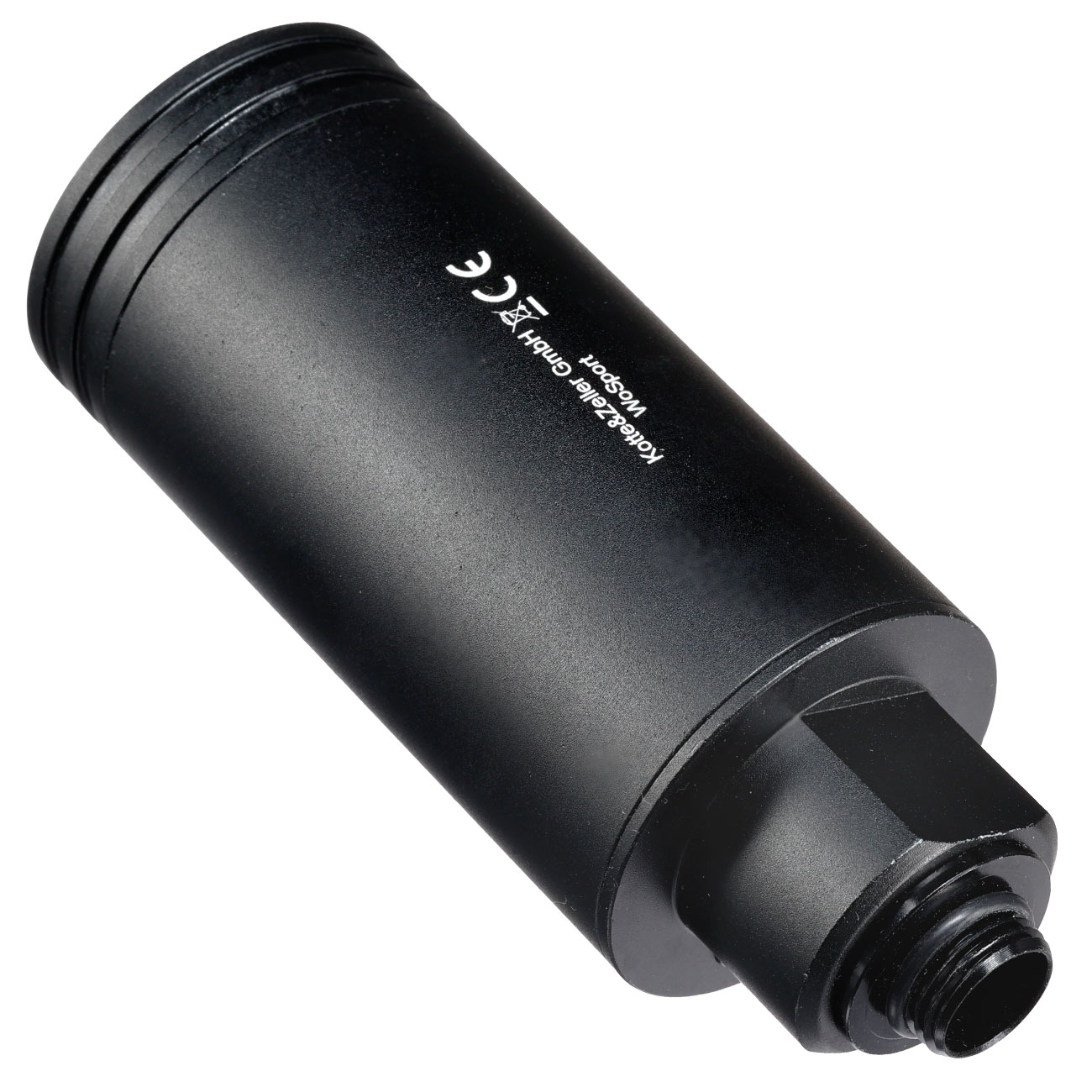 WoSport Spitfire Compact Aluminium Tracer / Flasher inkl. integriertem Akku 14mm- / 11mm+ schwarz Bild 3