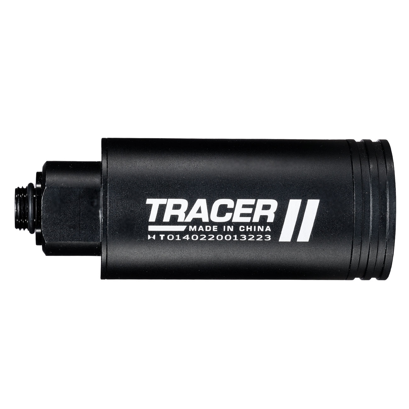 WoSport Spitfire Compact Aluminium Tracer / Flasher inkl. integriertem Akku 14mm- / 11mm+ schwarz Bild 5