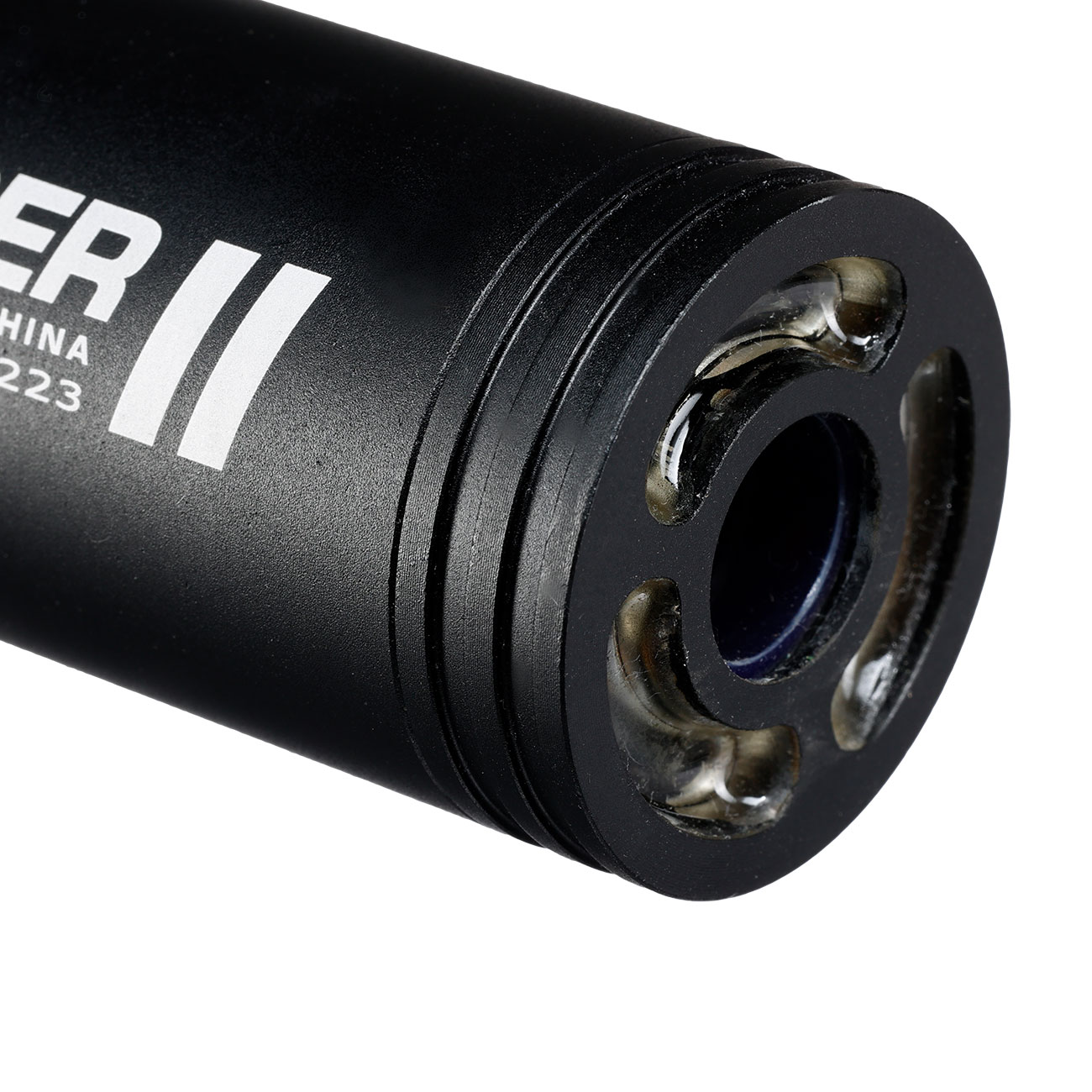 WoSport Spitfire Compact Aluminium Tracer / Flasher inkl. integriertem Akku 14mm- / 11mm+ schwarz Bild 7