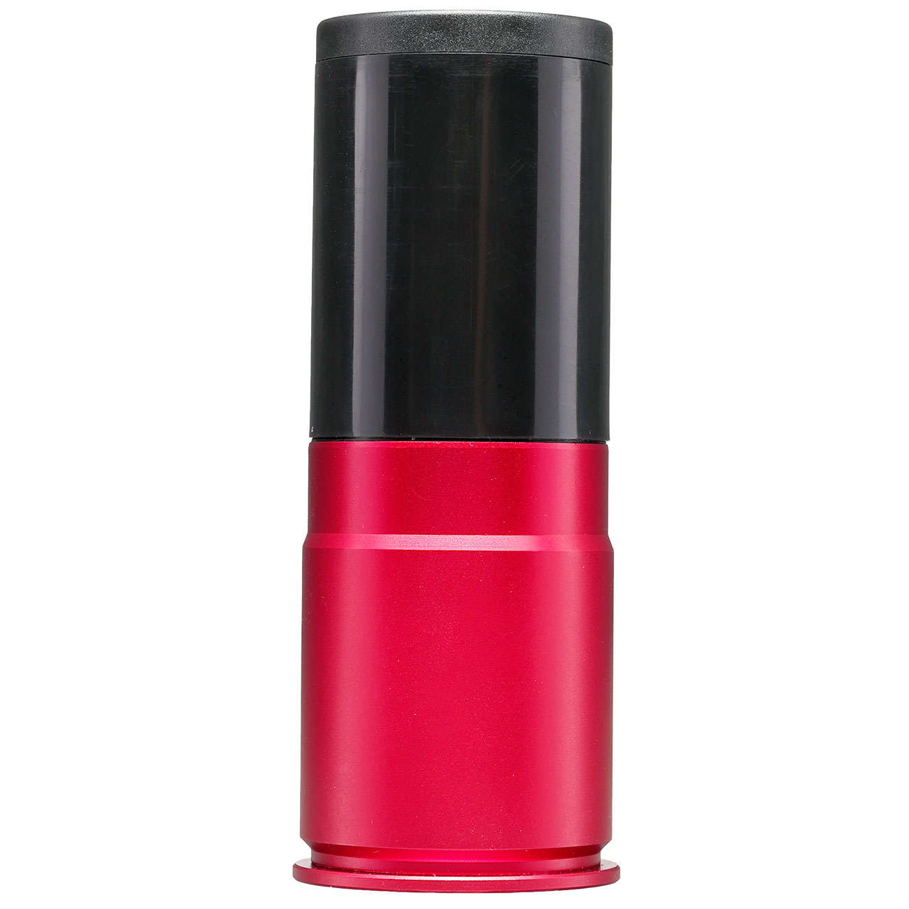 APS Hellfire 40mm Vollmetall Hlse / Einlegepatrone f. 162 6mm BBs rot / schwarz Bild 4