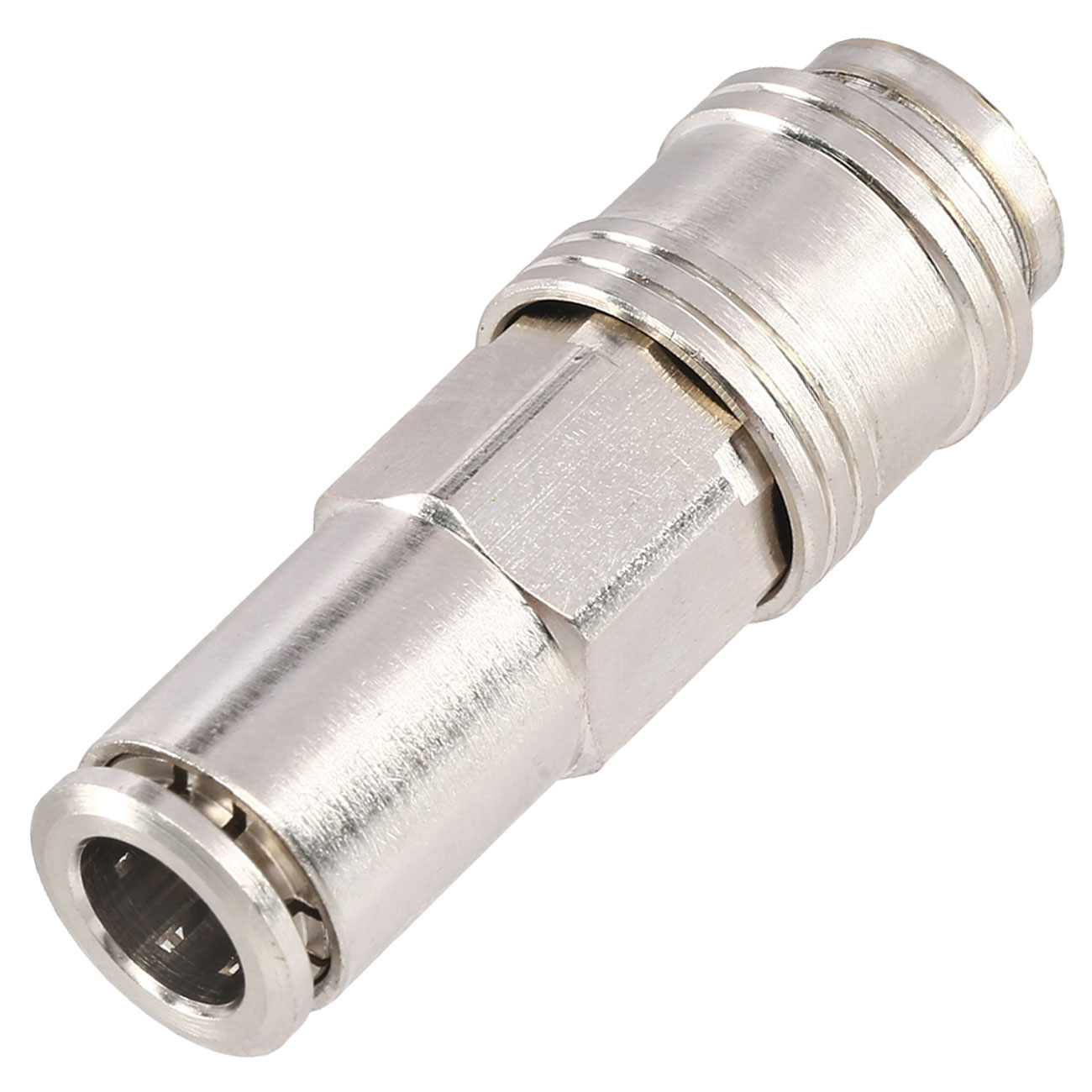 BalystiK QD Fitting weiblich mit 8mm Macroline HPA-Adapter silber - EU Version