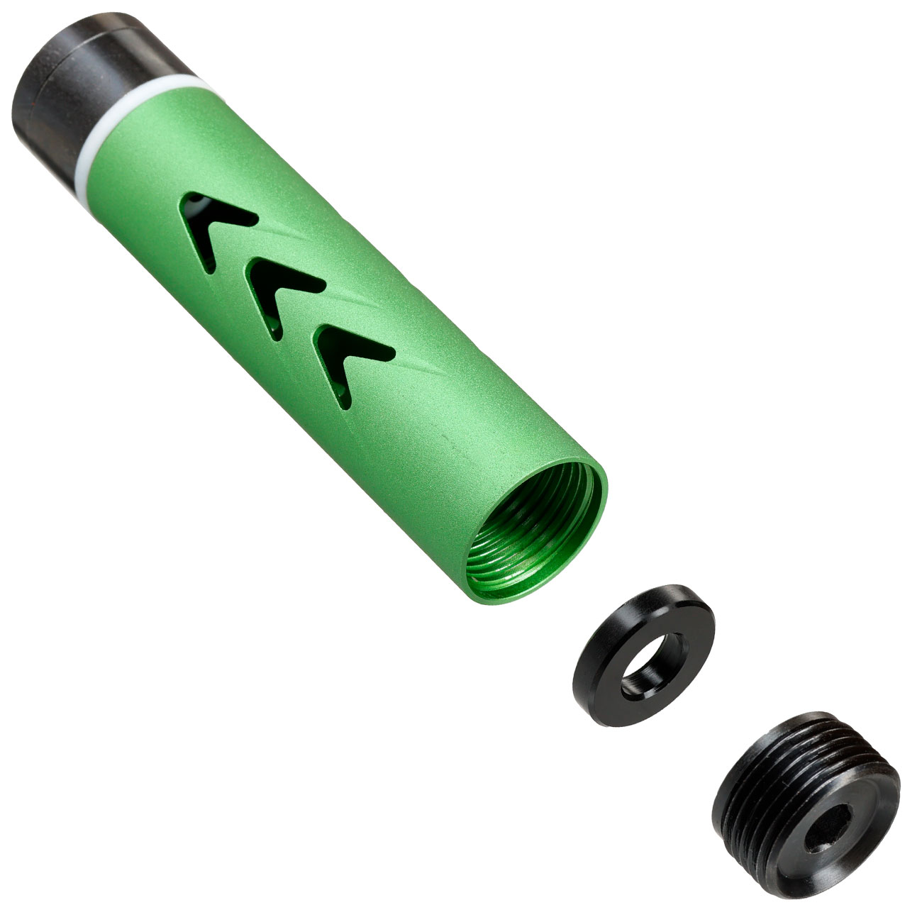 Action Army M130 CO2 Wechsel-Zylinder einbaufertig Komplettset f. AAC-C1 Athena Gewehre grn Bild 3