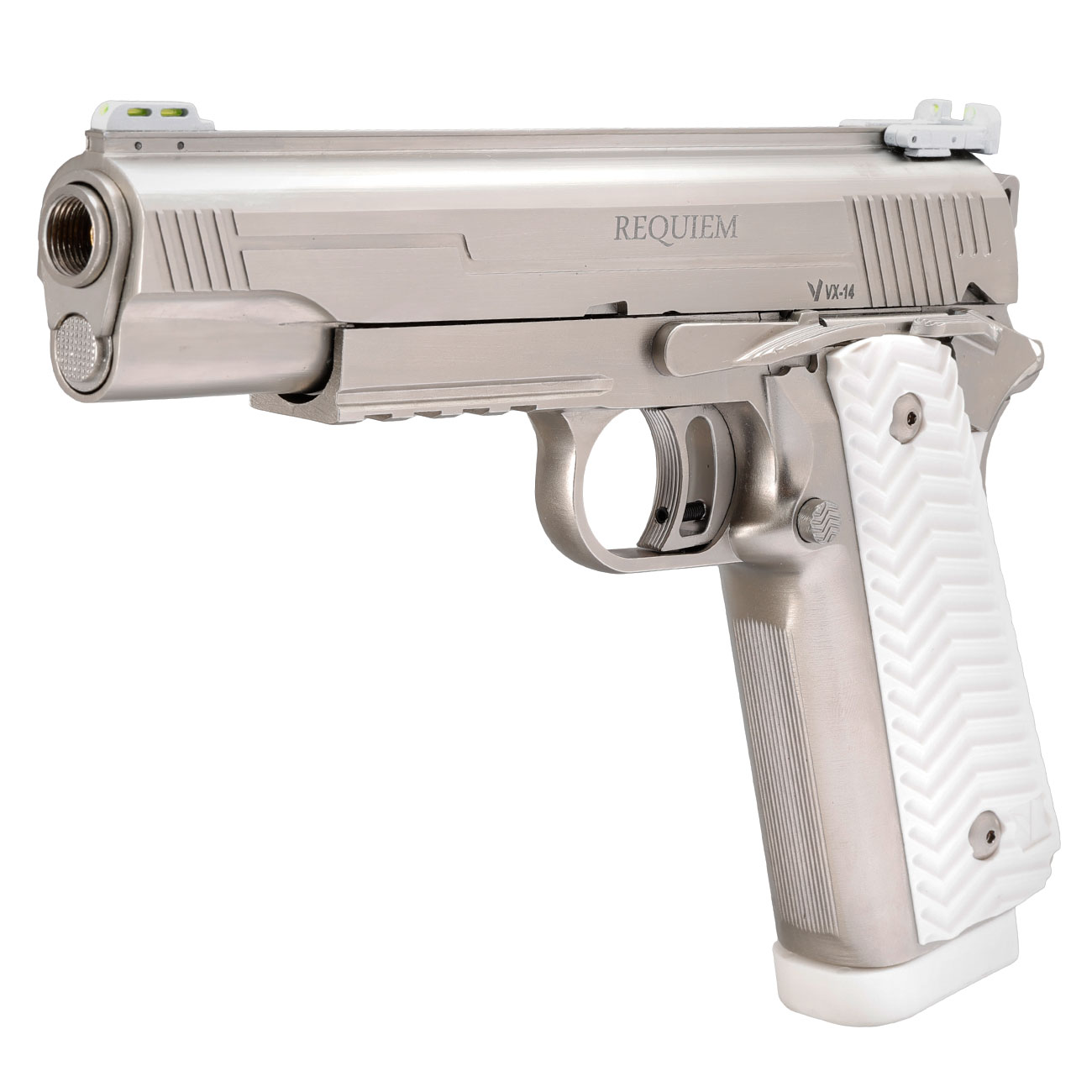 Vorsk Hi-Capa VX-14 Silenced Vollmetall GBB 6mm BB Requiem Edition Bild 1