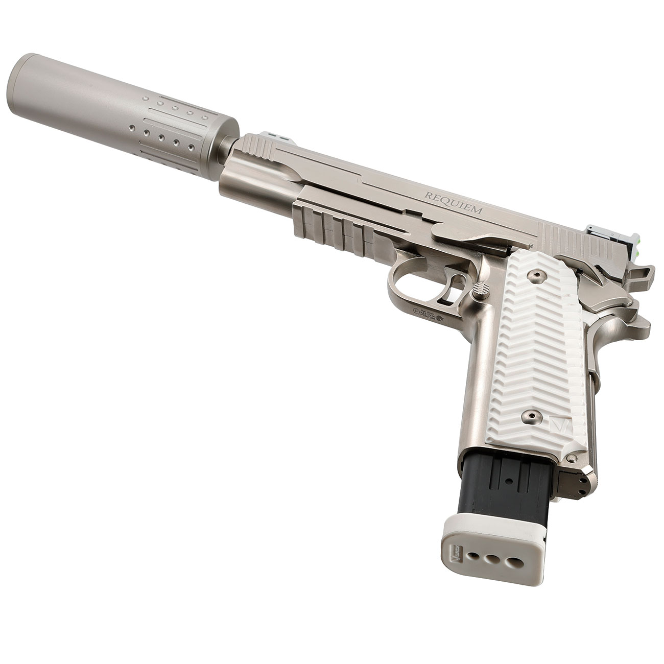Vorsk Hi-Capa VX-14 Silenced Vollmetall GBB 6mm BB Requiem Edition Bild 6
