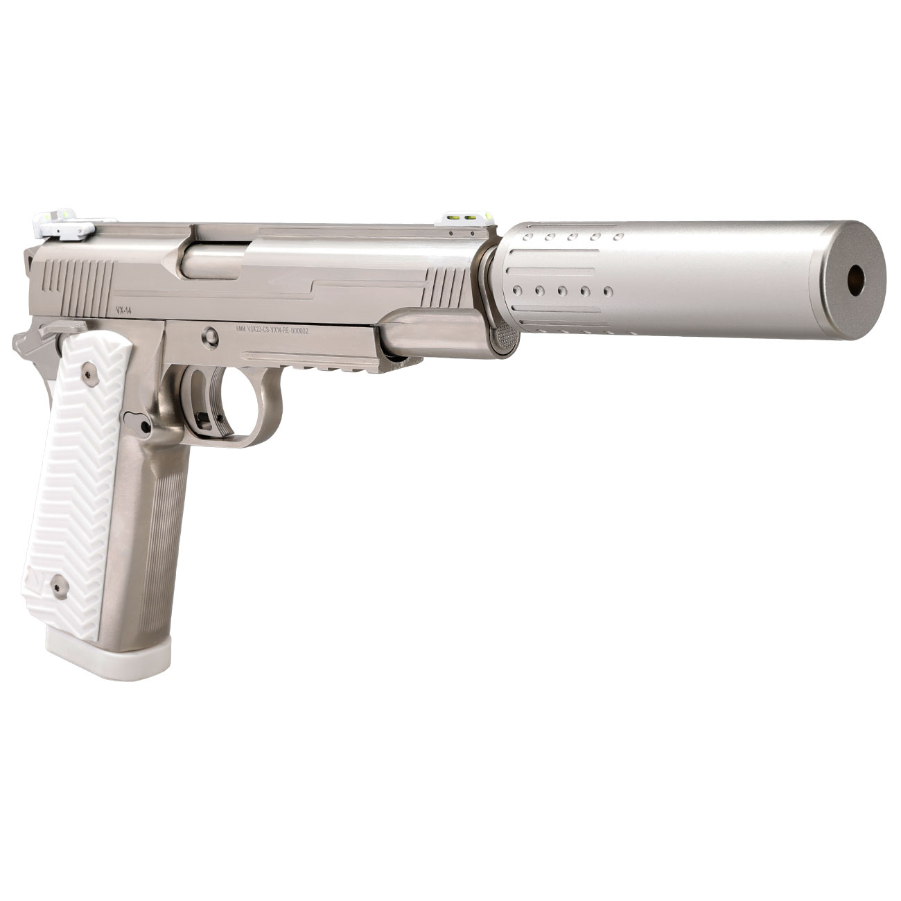 Vorsk Hi-Capa VX-14 Silenced Vollmetall GBB 6mm BB Requiem Edition Bild 8