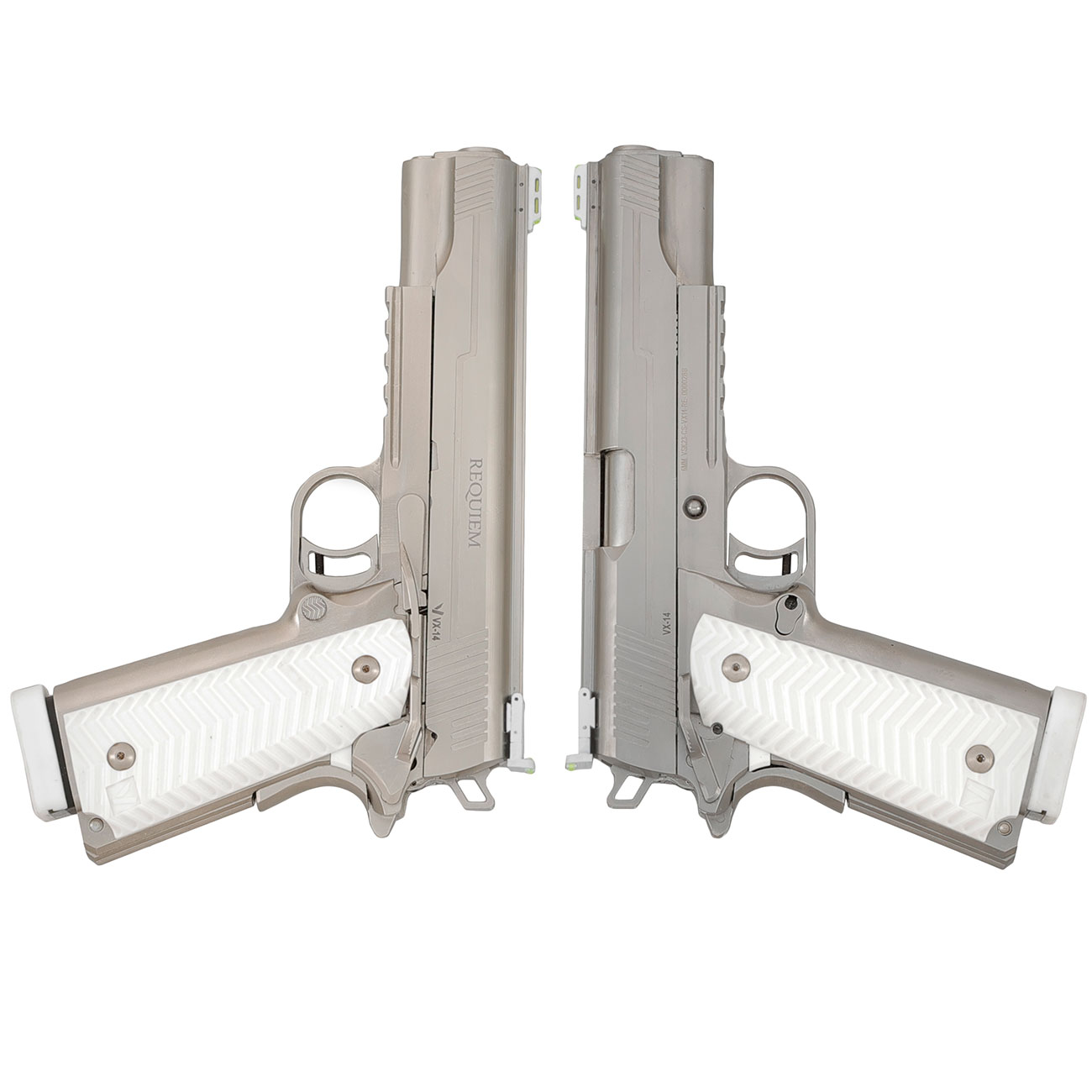 Vorsk Hi-Capa VX-14 Silenced Vollmetall GBB 6mm BB Requiem Edition - Special Twin Pack Edition Bild 1