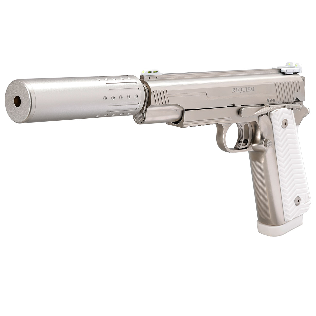 Vorsk Hi-Capa VX-14 Silenced Vollmetall GBB 6mm BB Requiem Edition - Special Twin Pack Edition Bild 2