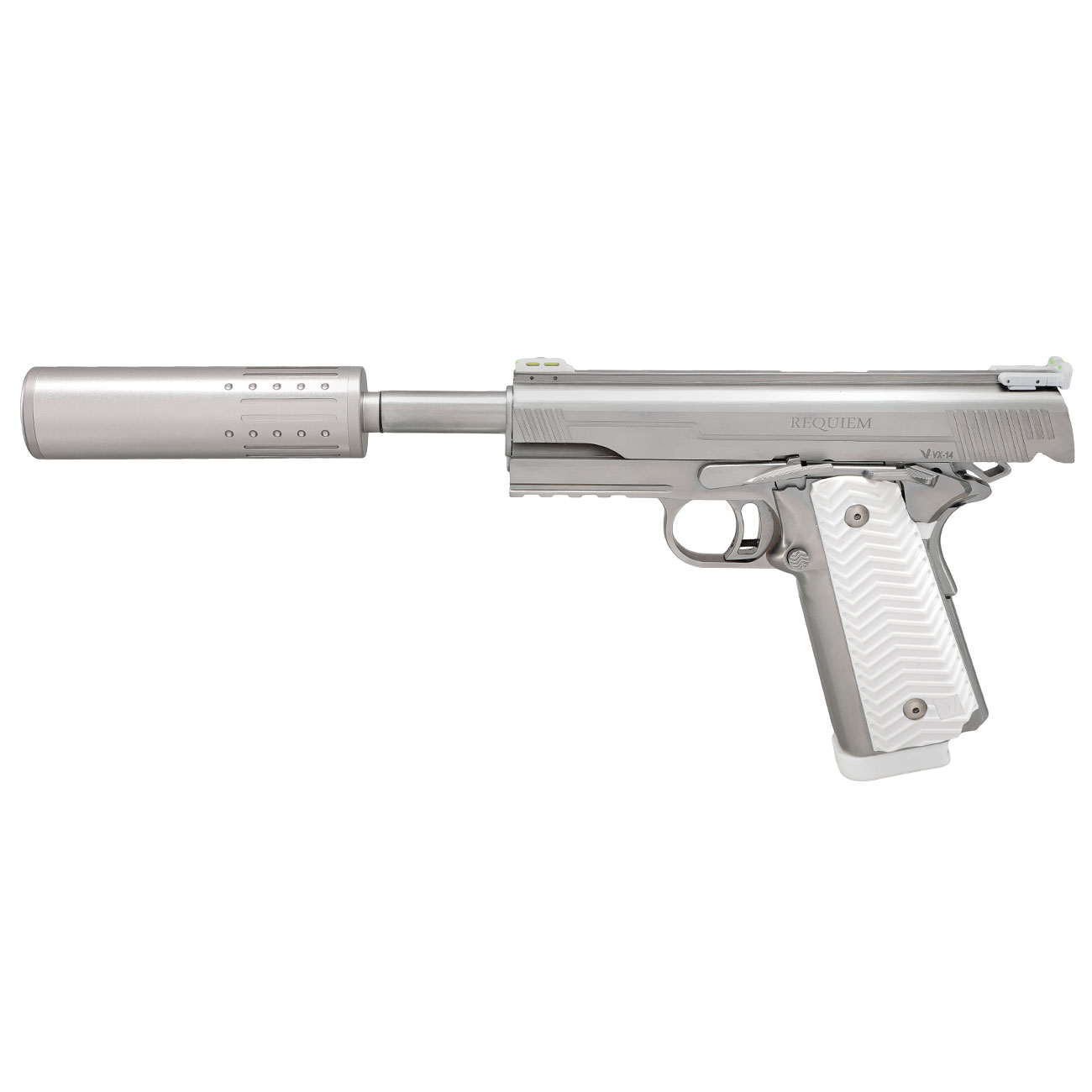 Vorsk Hi-Capa VX-14 Silenced Vollmetall GBB 6mm BB Requiem Edition - Special Twin Pack Edition Bild 8