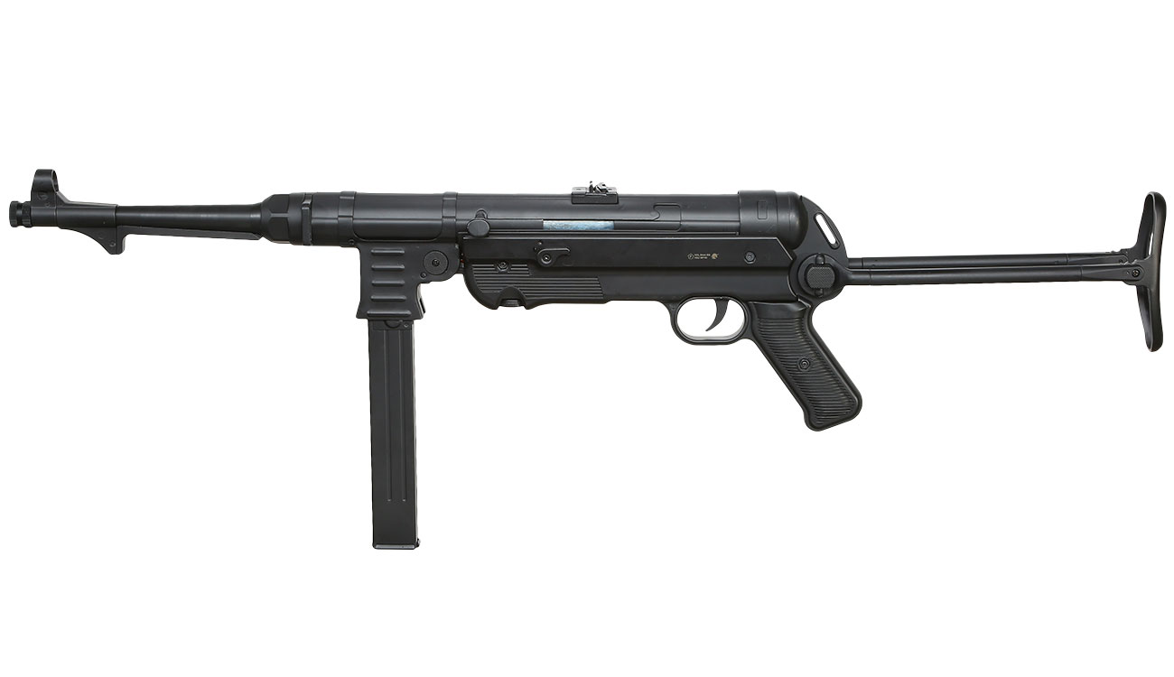 AGM MP40 Vollmetall S-AEG 6mm BB schwarz Bild 1