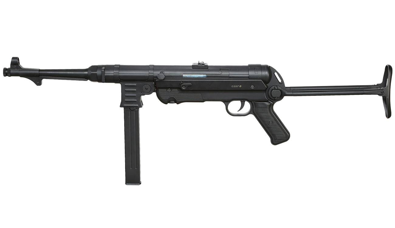 AGM MP40 Airsoft Vollmetall S-AEG 6mm BB schwarz Bild 1