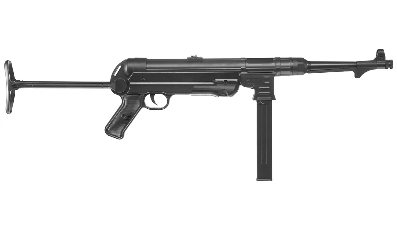 AGM MP40 Airsoft Vollmetall S-AEG 6mm BB schwarz Bild 2