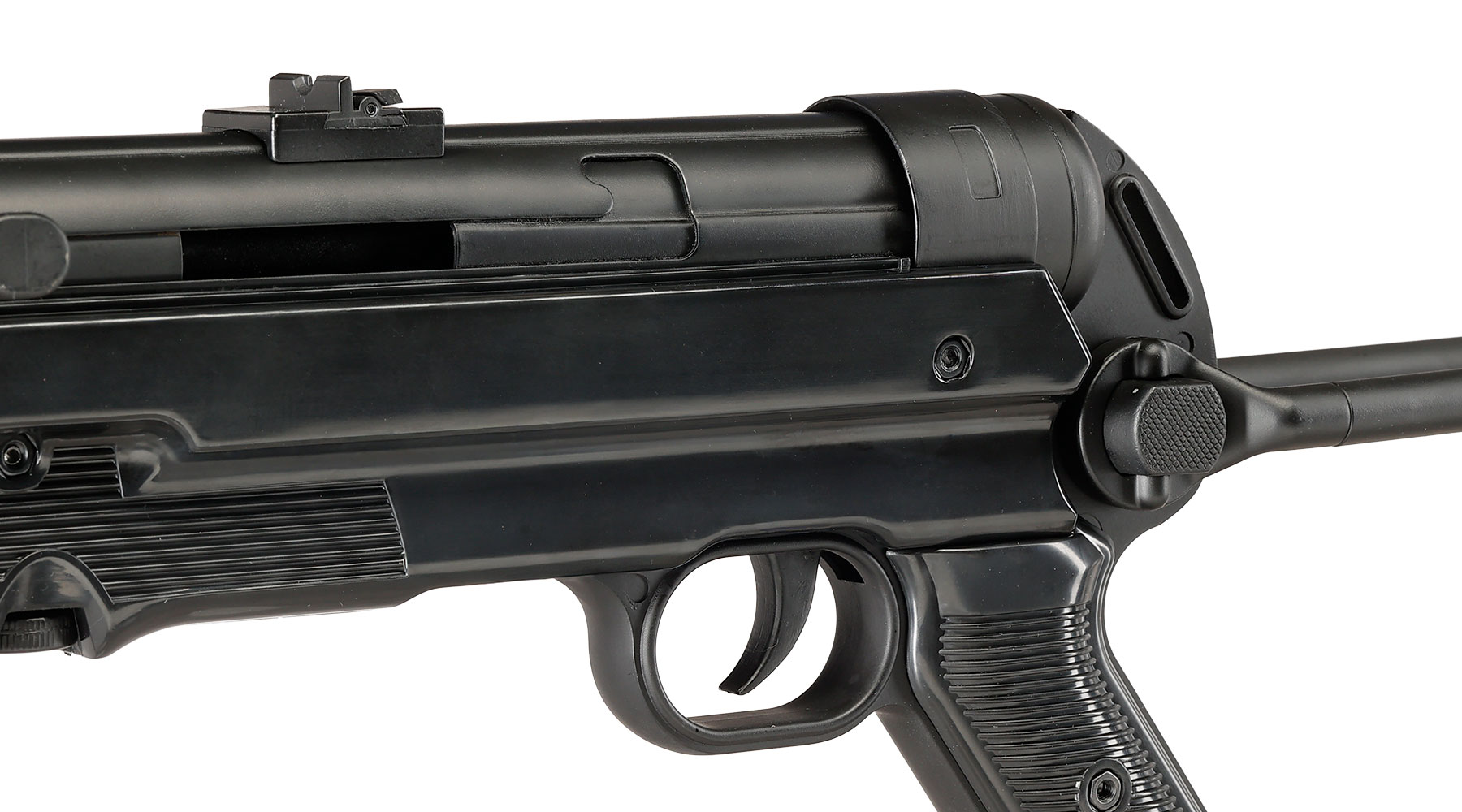 AGM MP40 Airsoft Vollmetall S-AEG 6mm BB schwarz Bild 8