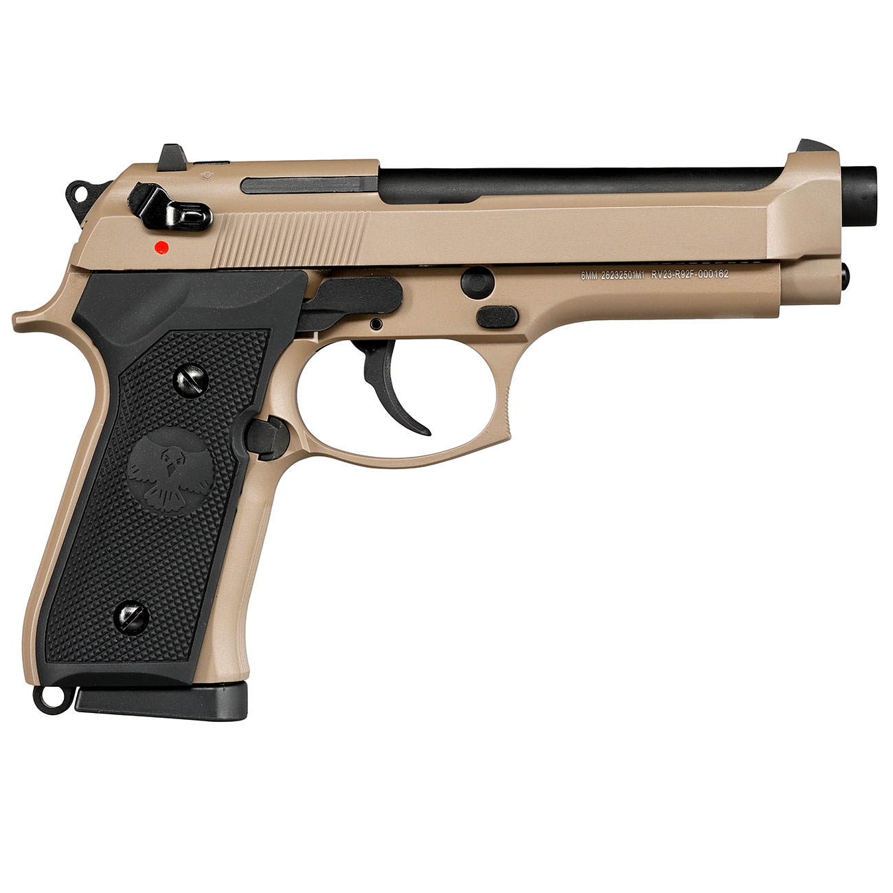 Nuprol Raven R92F Vollmetall GBB 6mm BB tan Bild 3