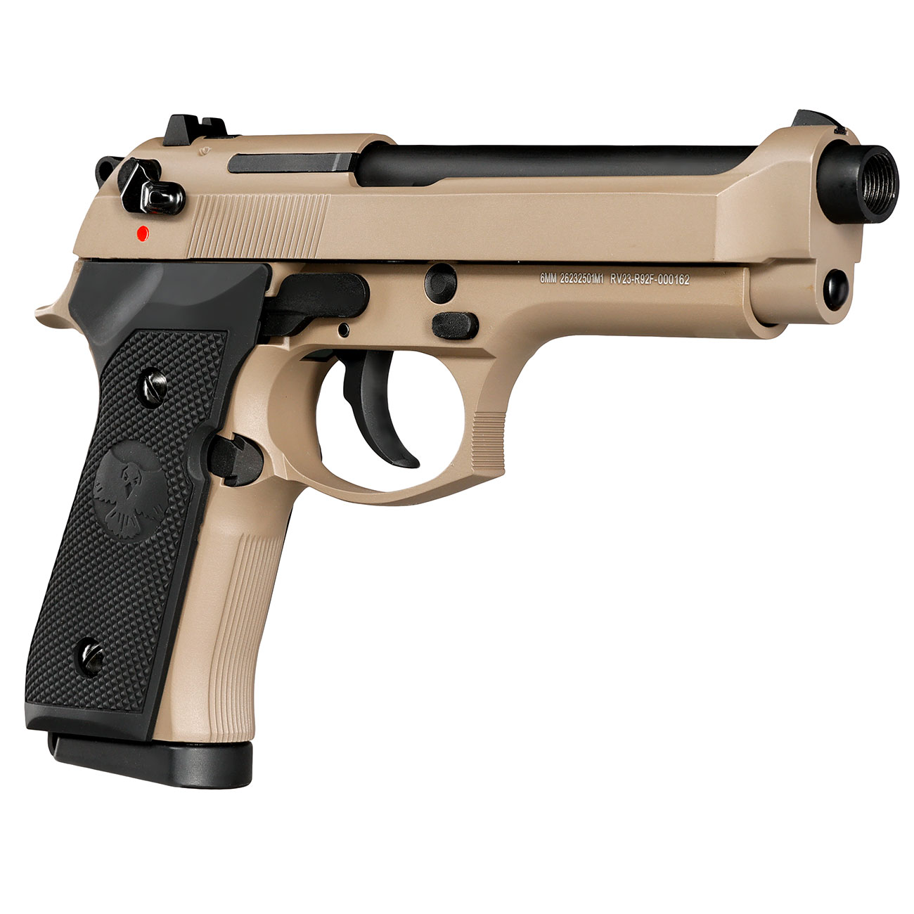 Nuprol Raven R92F Vollmetall GBB 6mm BB tan Bild 7
